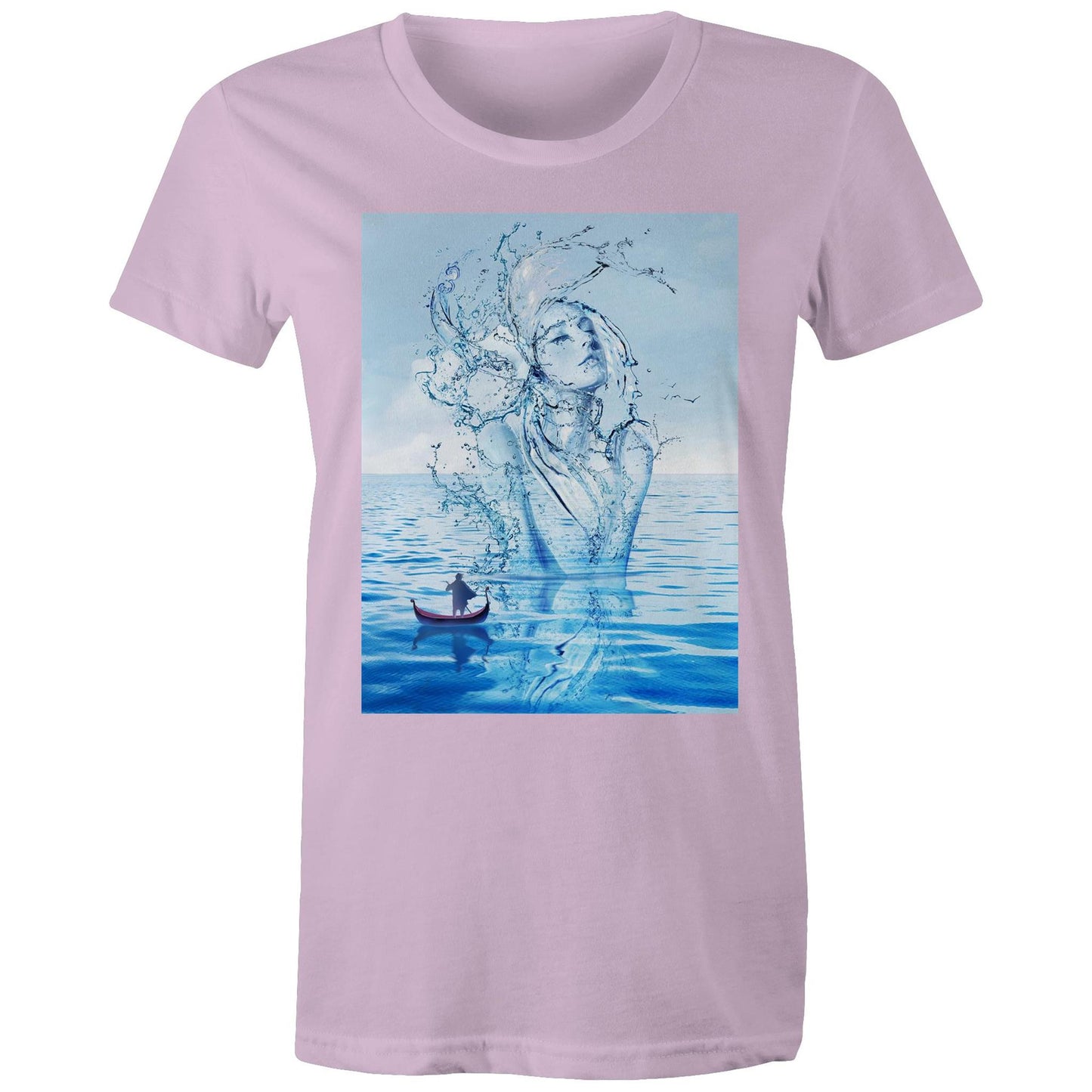 Women'S Earthfolk Printed T shirt - Ocean Spirit