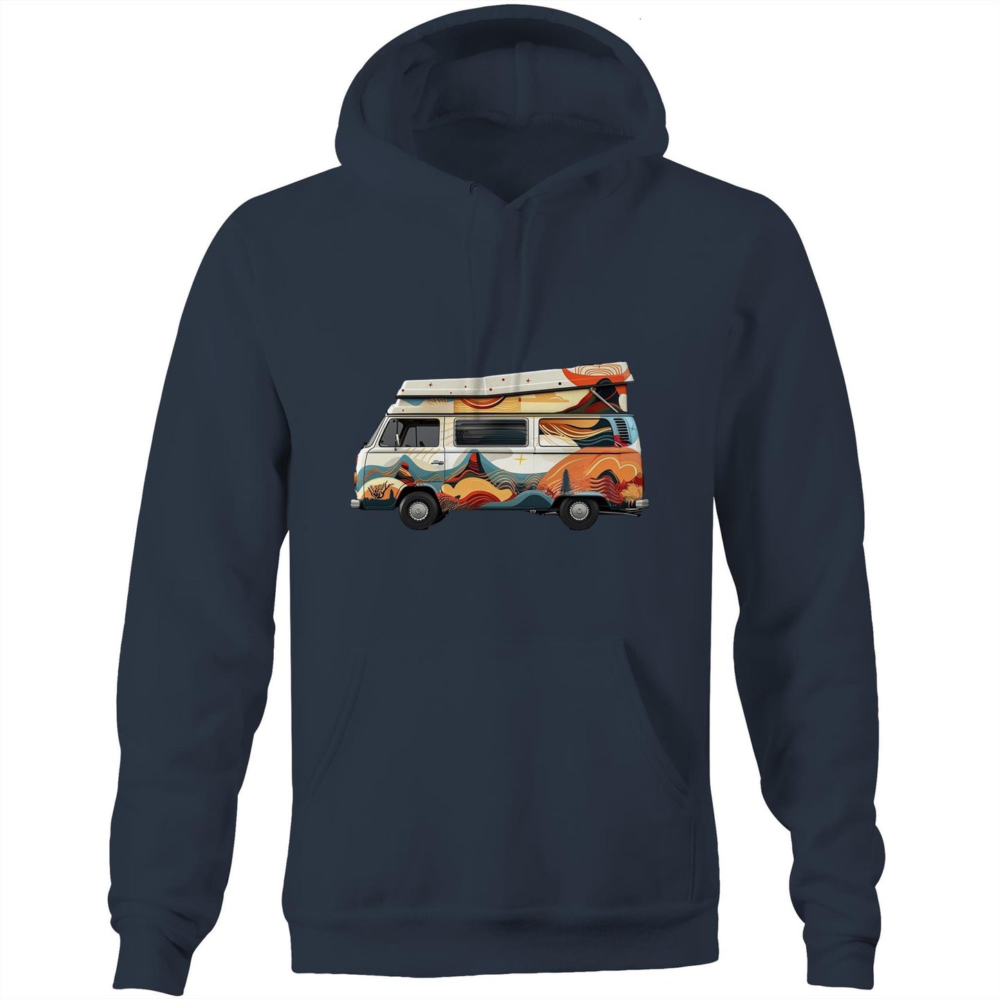 Unisex Earthfolk Hoodie - Kombi Kool - The Crescent Moon