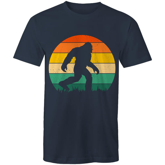 Men's Earthfolk Printed T shirt - Bigfoot - The Crescent Moon