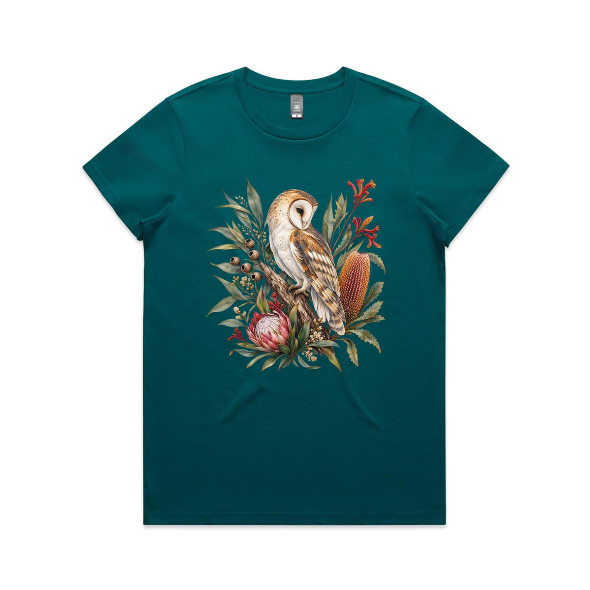 Women's Owl Botanical T-shirt