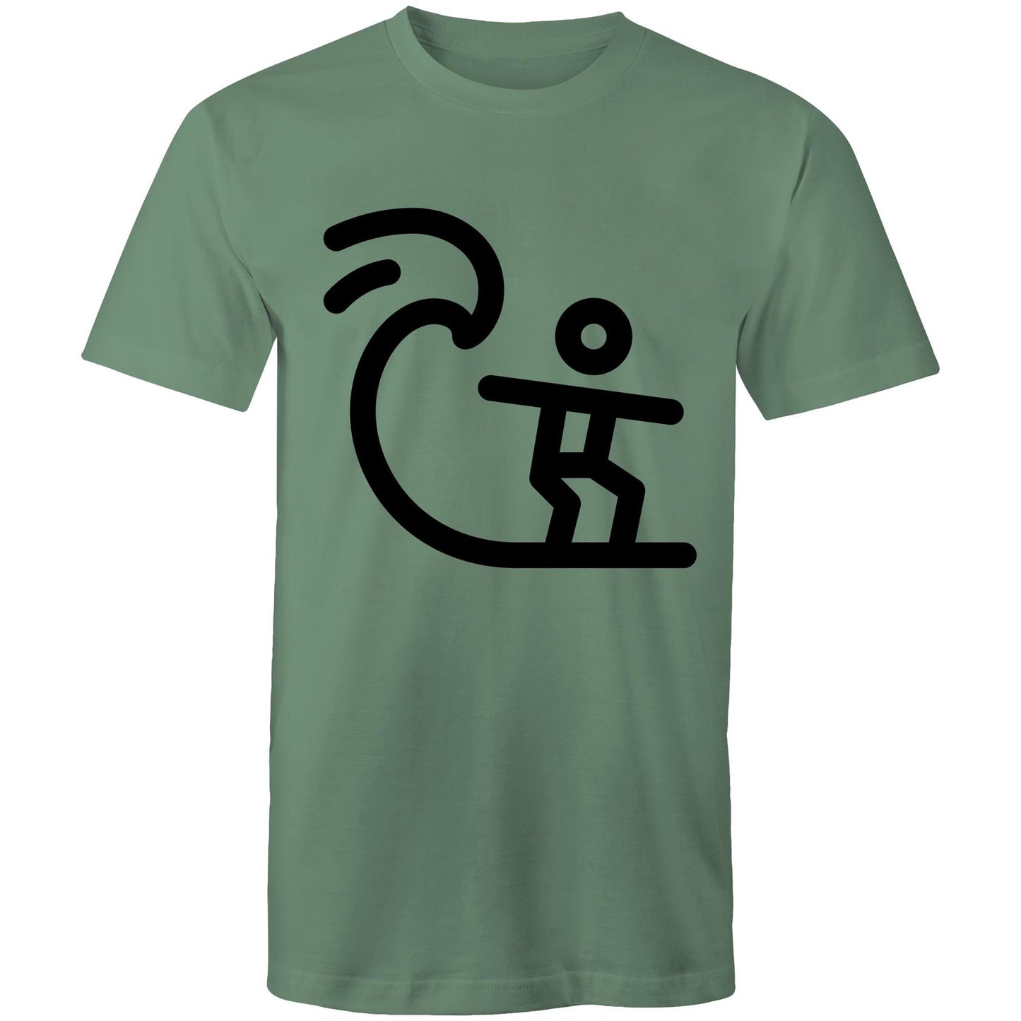 Men's Earthfolk T shirt - Surfer