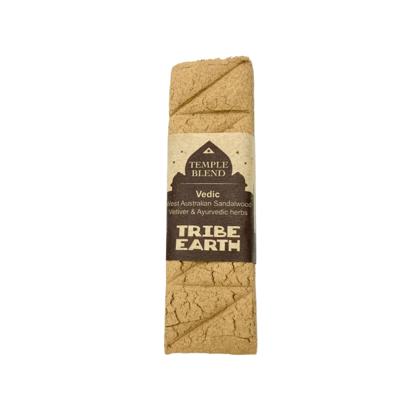 Sandalwood & Vetiver Incense (Vedic Temple Blend) - Tribe Earth