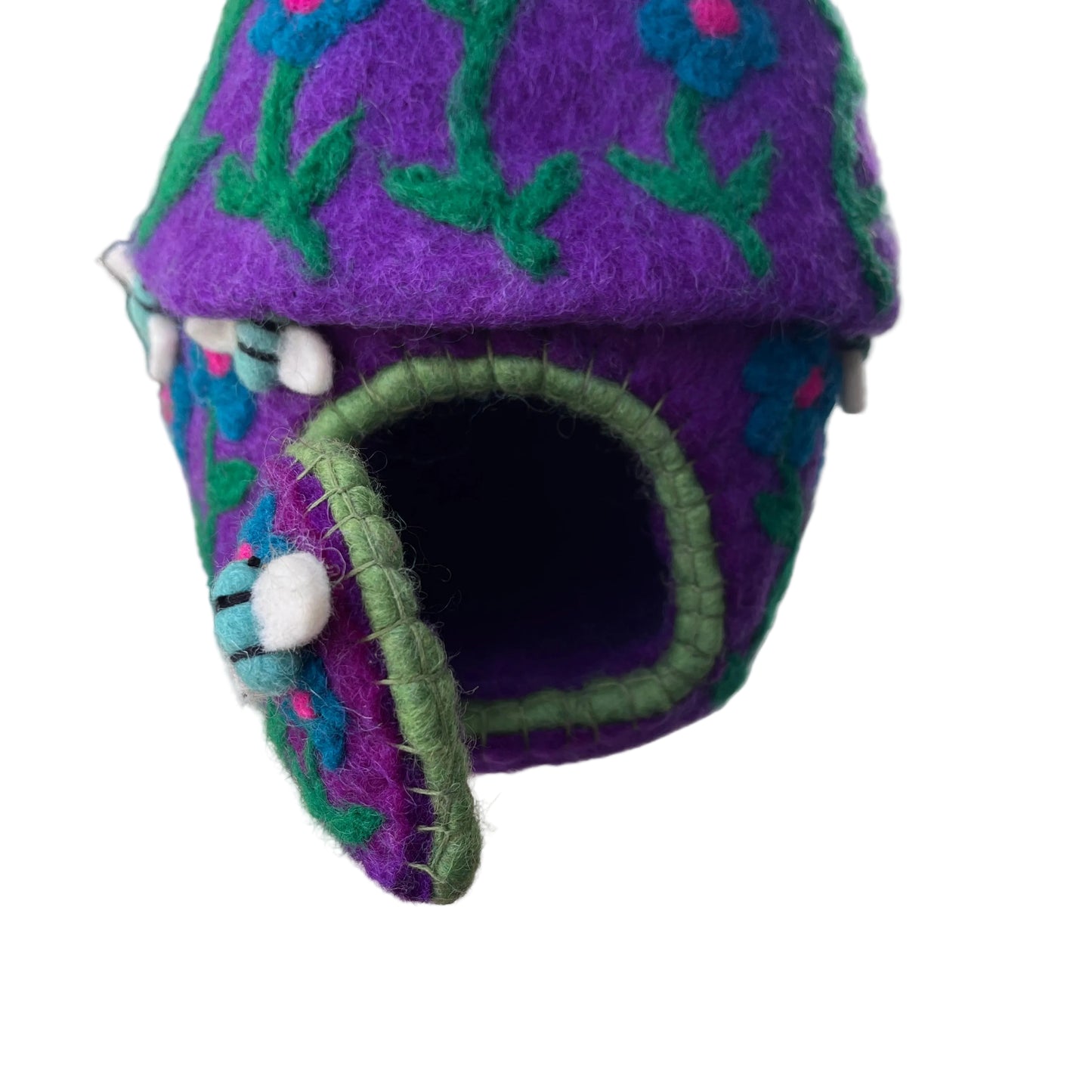 Colorful felted fairy house - Felt Fairy Houses Australia