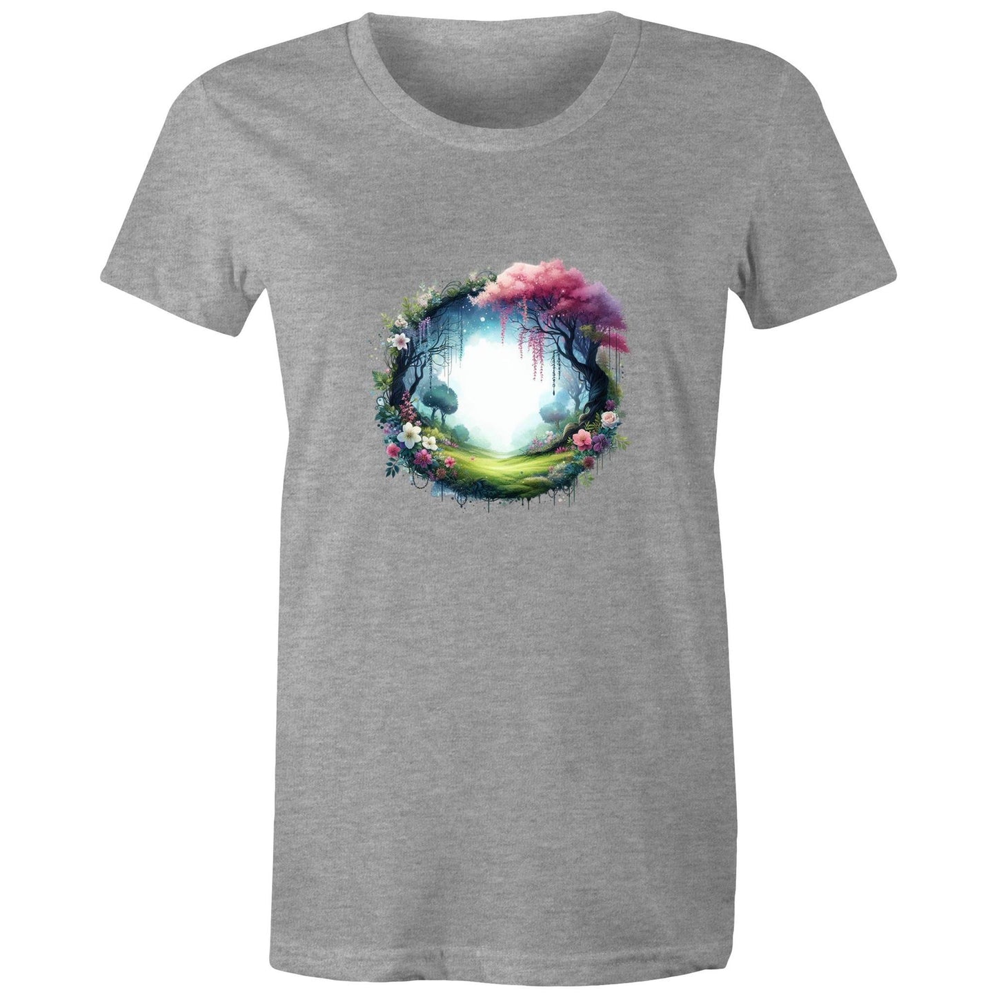 Women's Earthfolk Printed T shirt - Magickal Portal