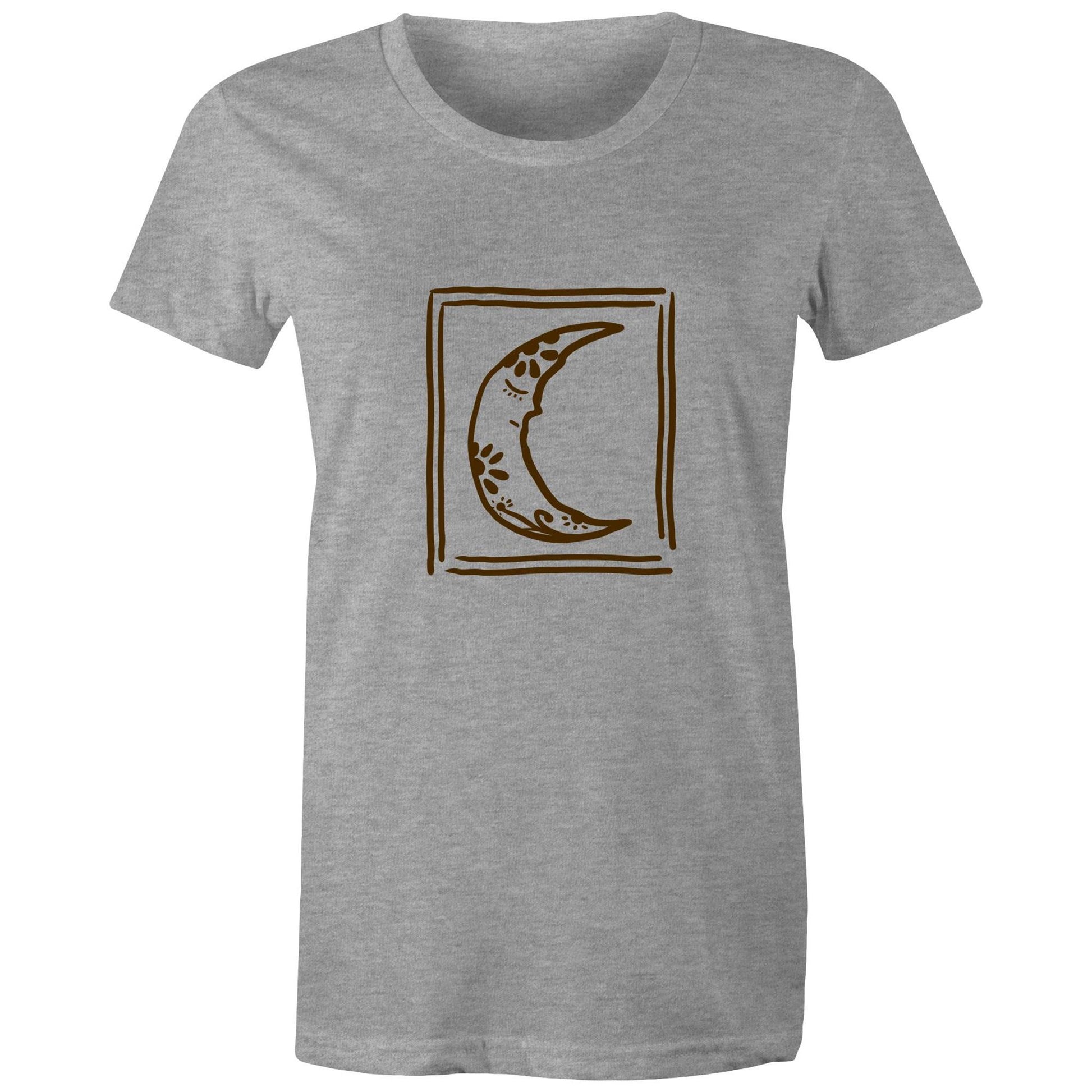 Women's Earthfolk T shirt - Sleepy Moon