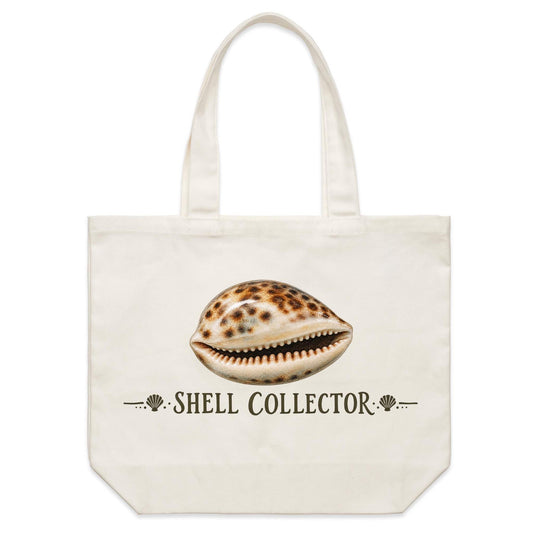 Earthfolk Canvas Tote Bag - Cowrie Shell