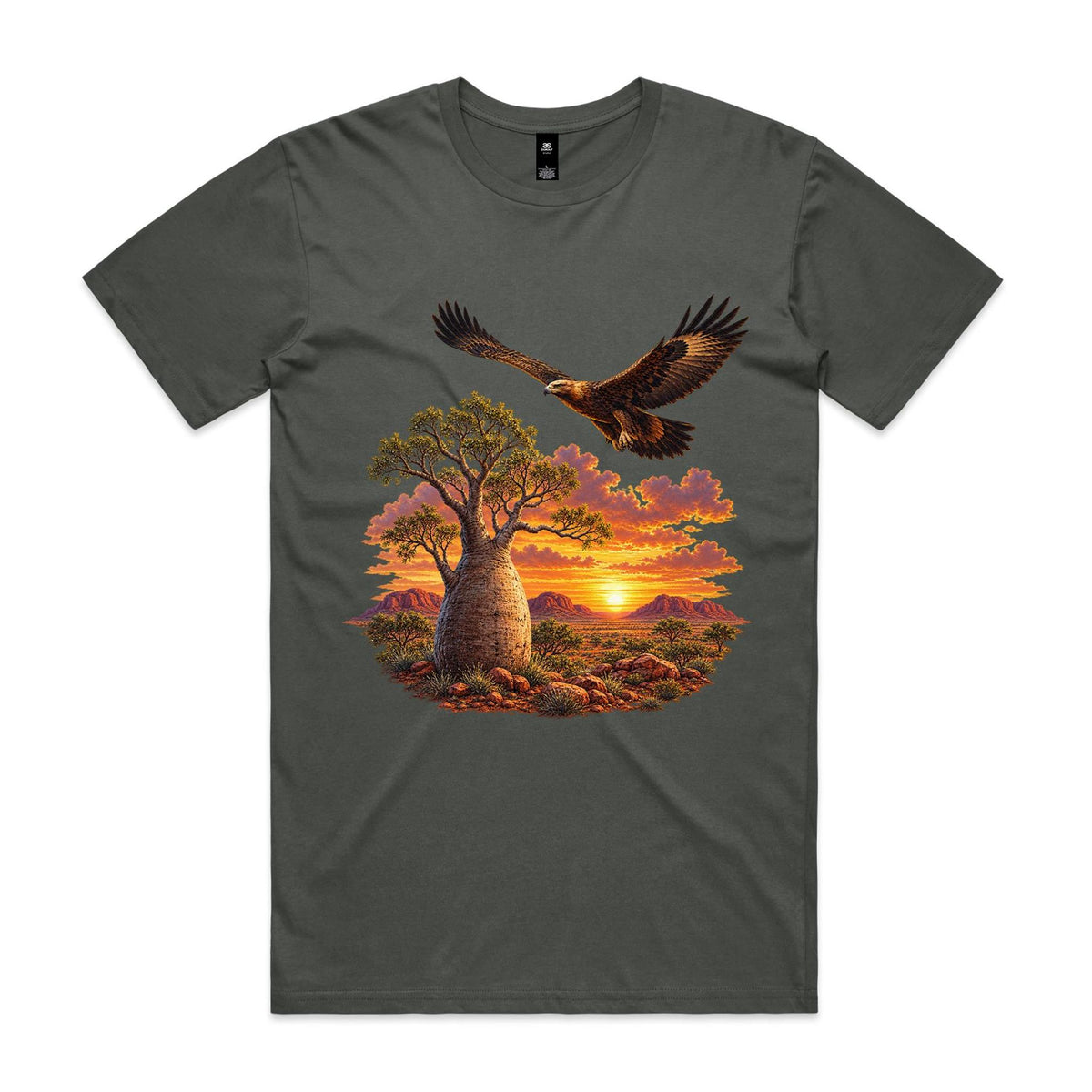 Men's Australian Outback Eagle T-Shirt | Earthfolk