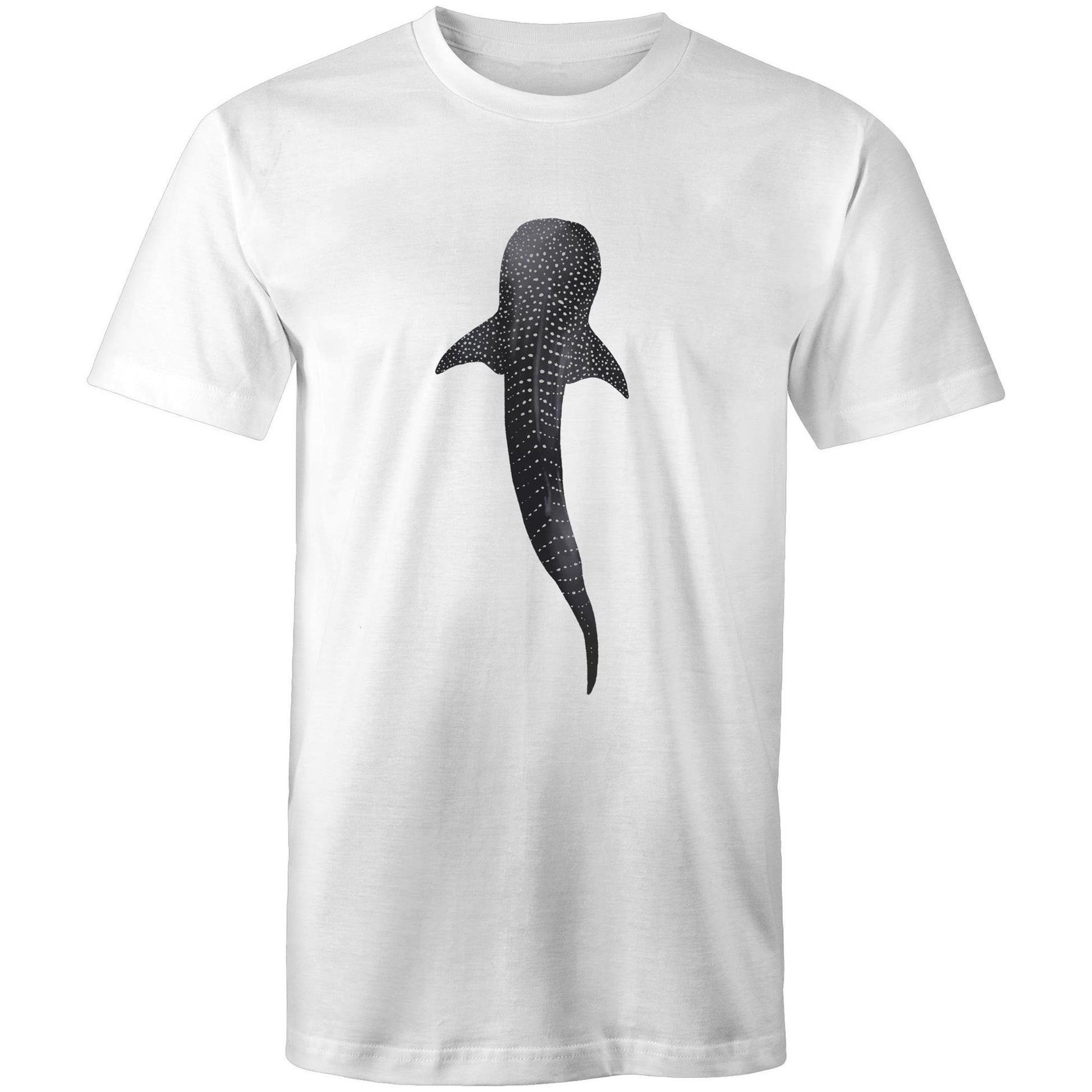 Earthfolk Printed T shirt - Mens Reaxed Fit - Whale Shark - The Crescent Moon