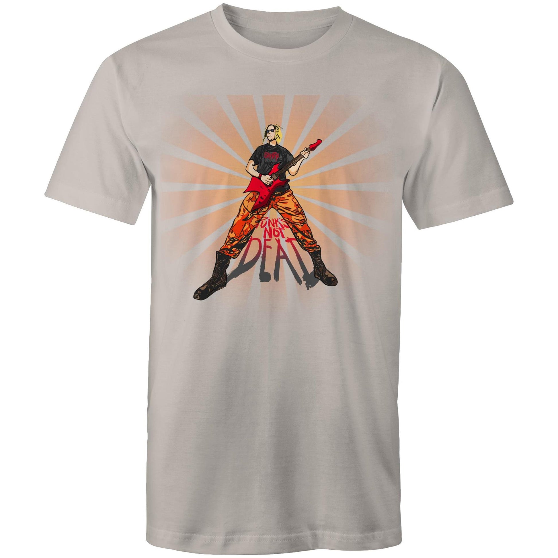 Men's Punk Rock T-Shirt | Guitar Graphic Tee