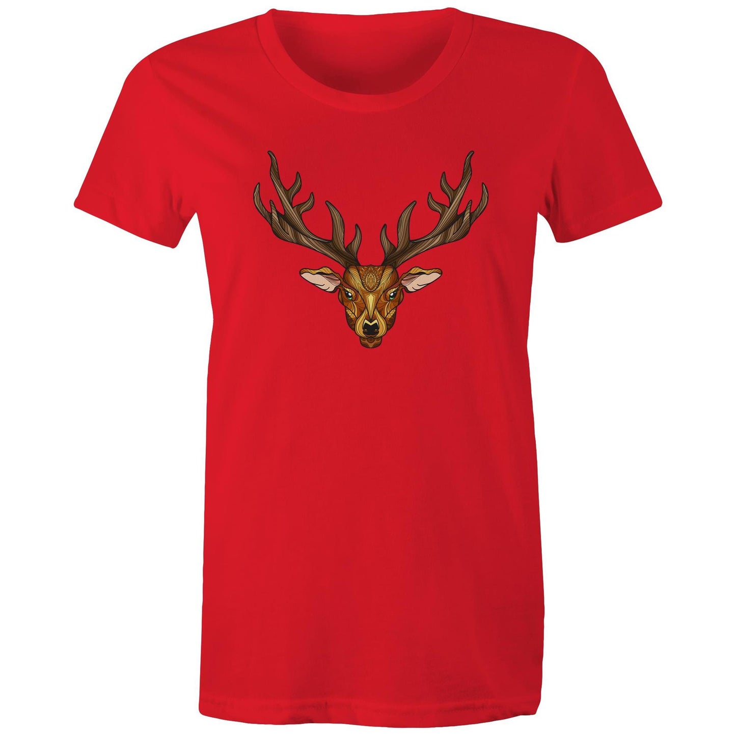 Women's Earthfolk T shirt - Totem Deer