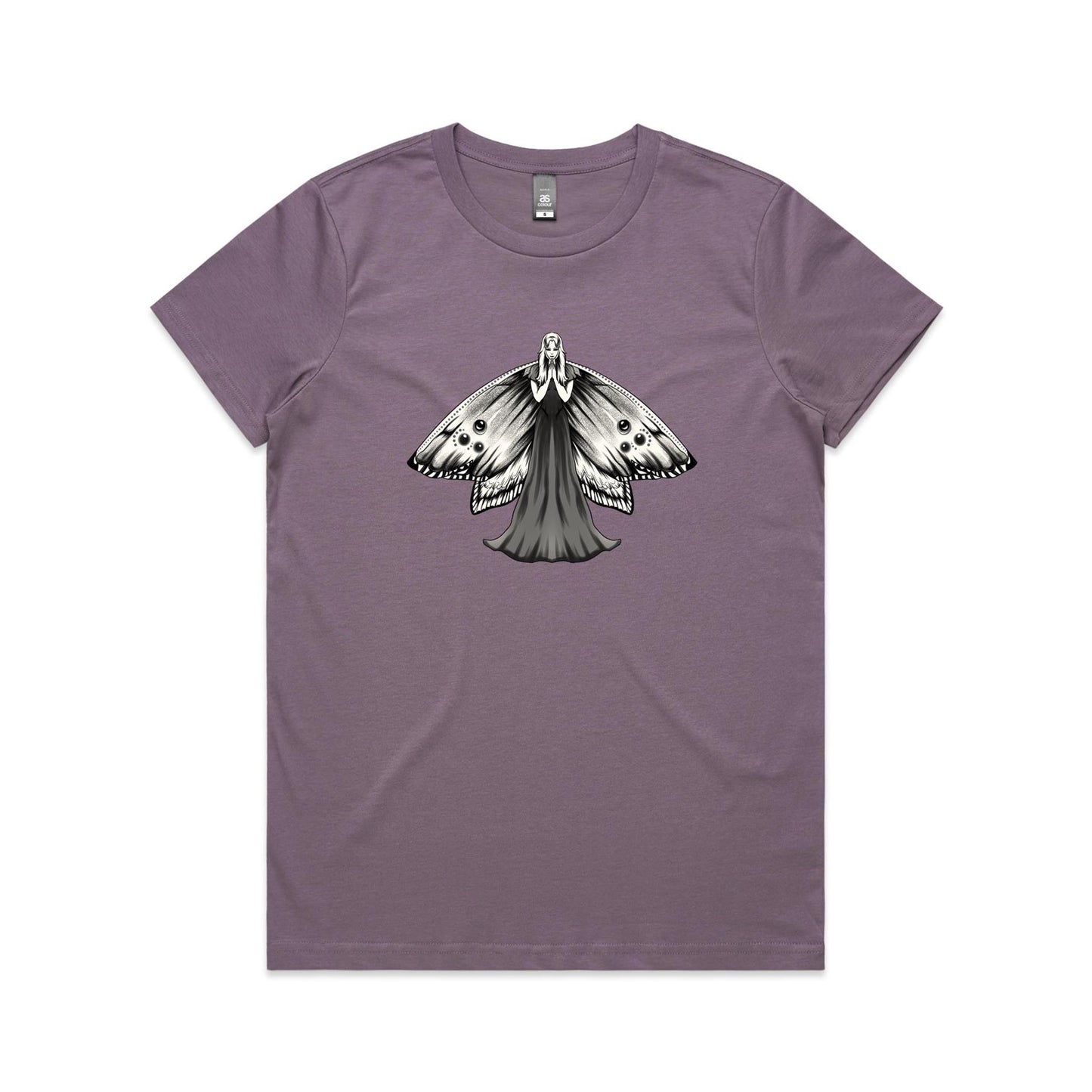 Women's Earthfolk T-Shirt - Moth Goddess