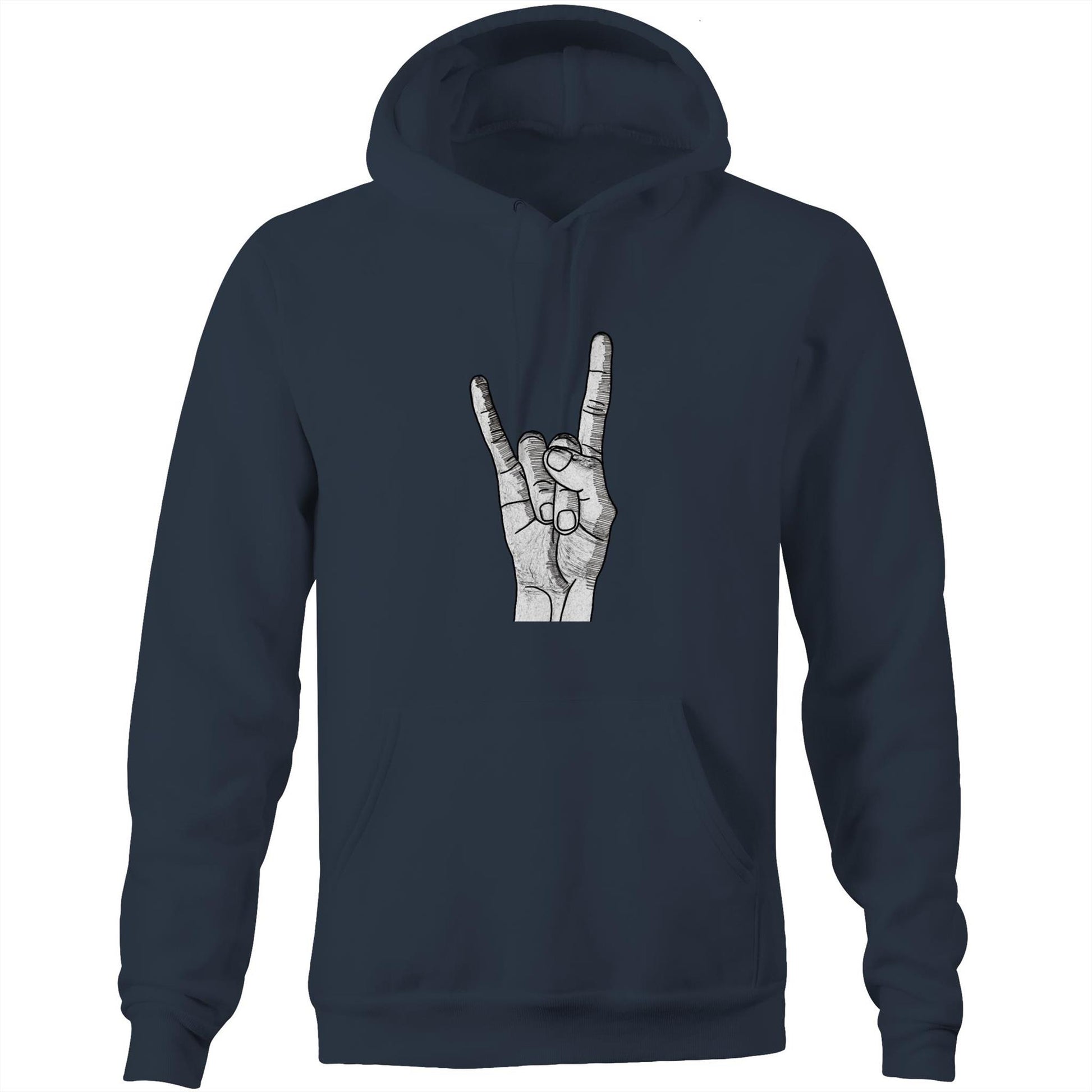Unisex Earthfolk Hoodie - Rock On - The Crescent Moon