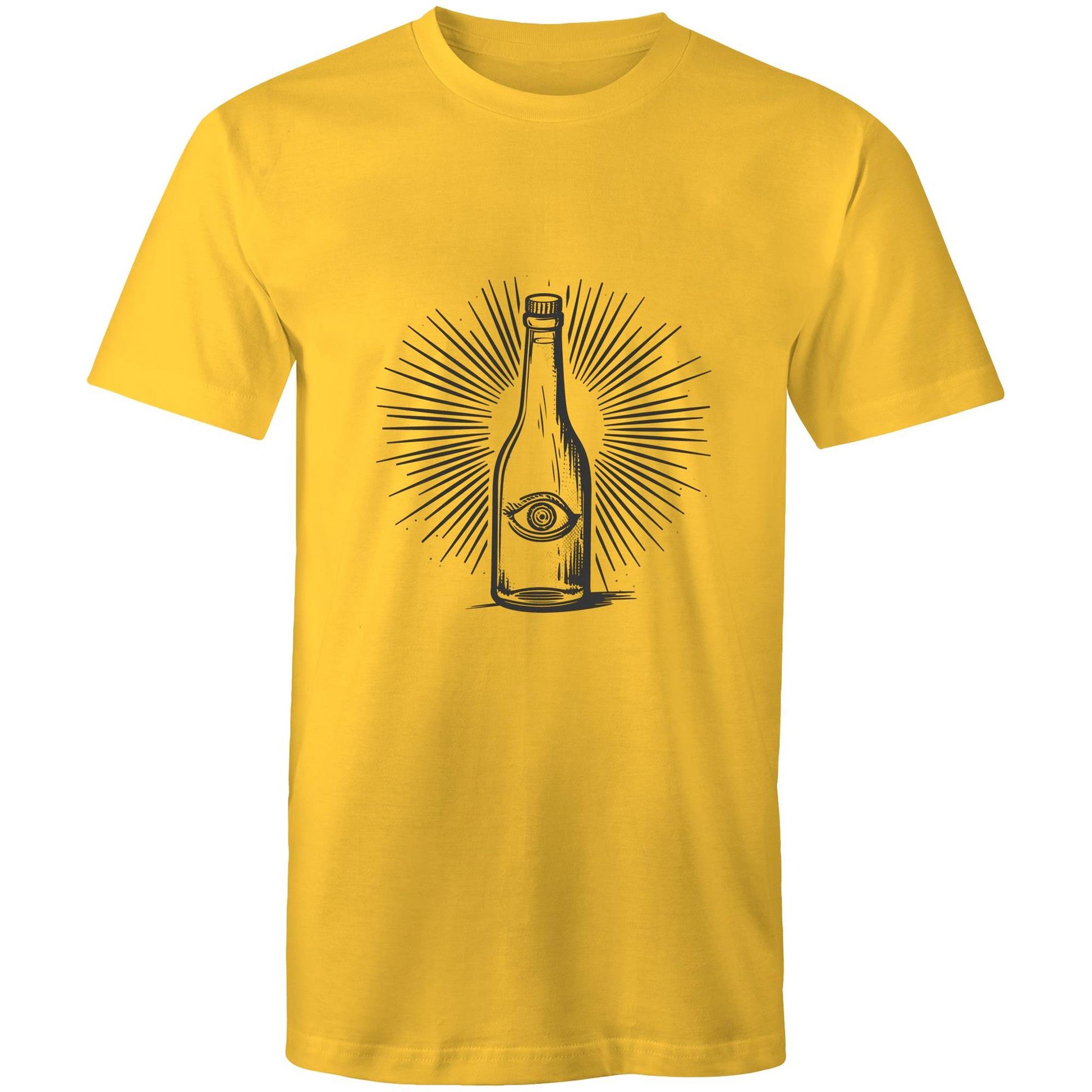 Men's Funny Beer Graphic T-Shirt | I've Seen the Light Beer Print