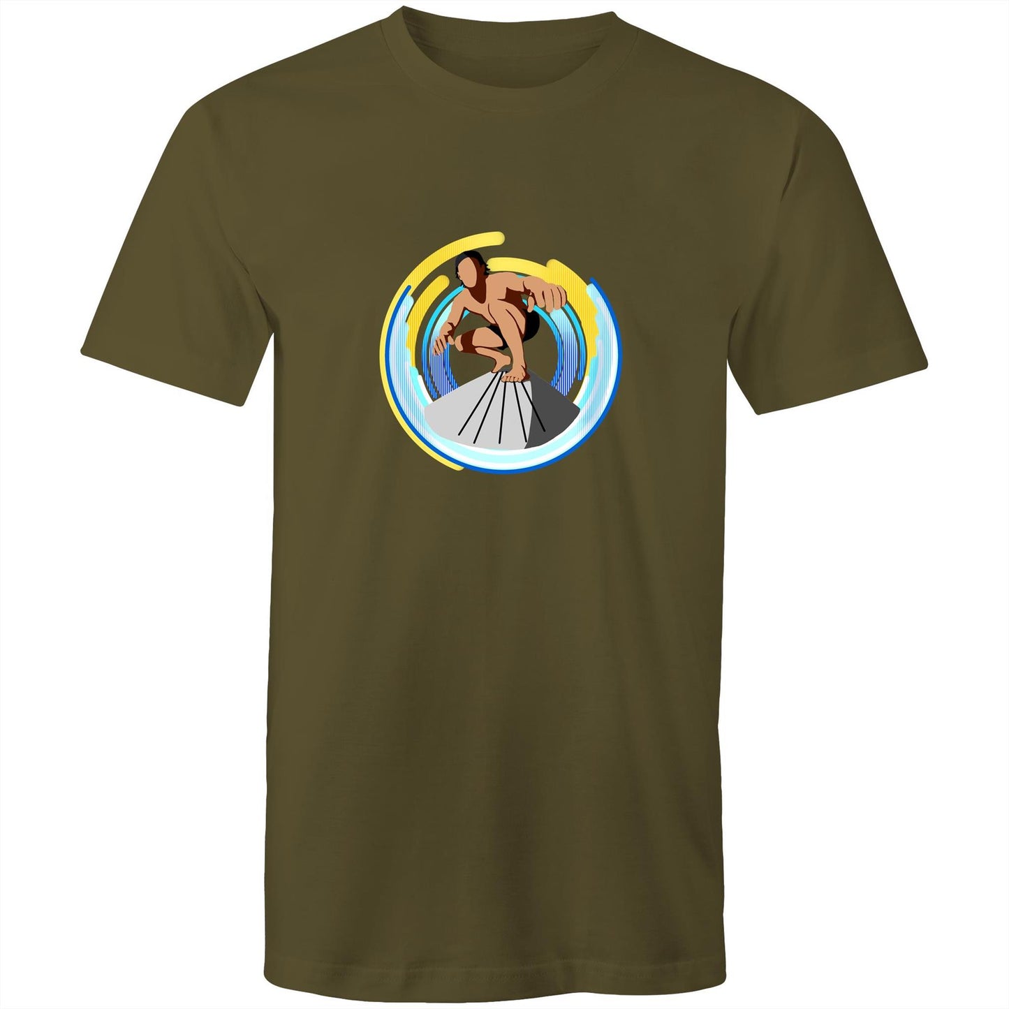 Men's Earthfolk T shirt - Green Room