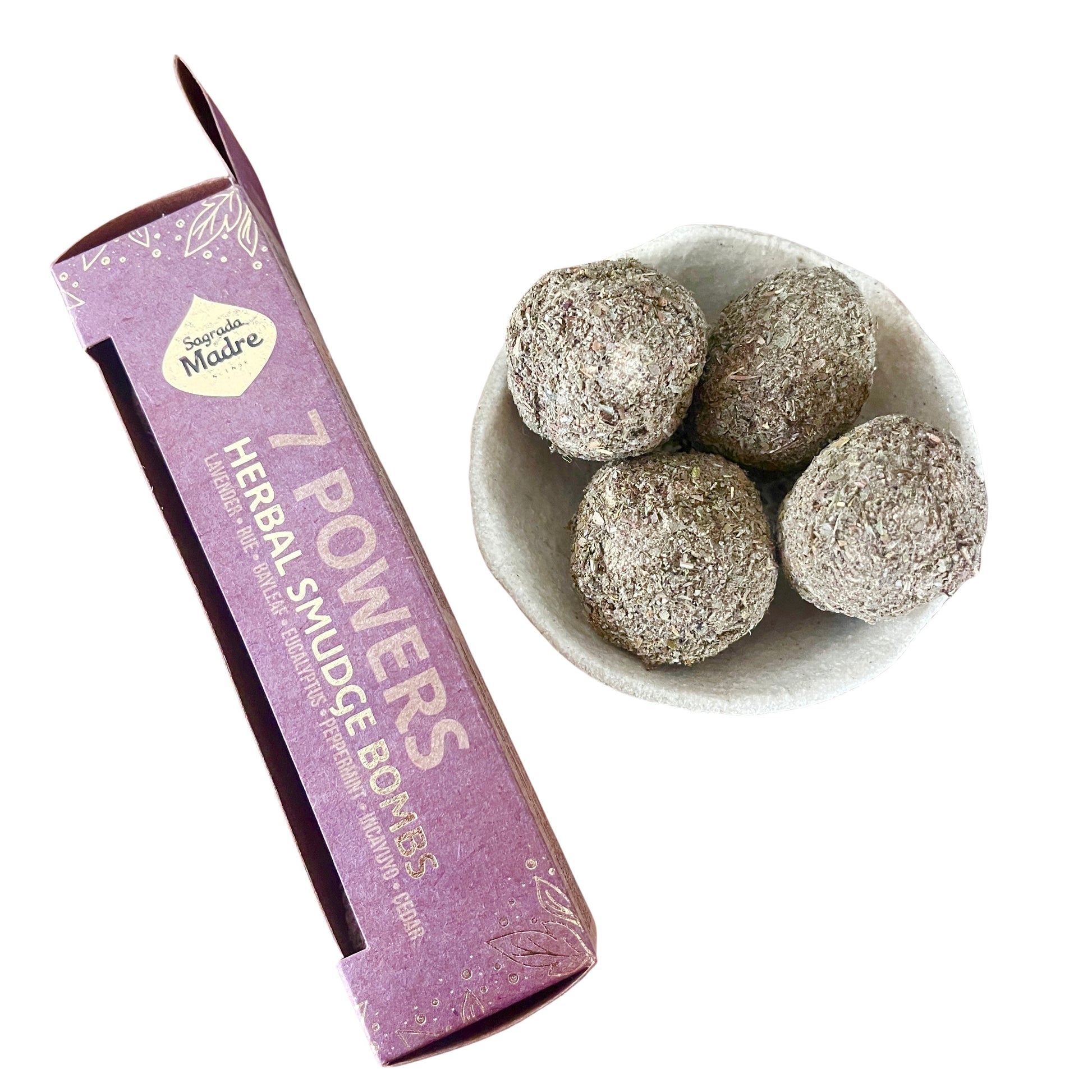 7 Powers Herbal Smudge Bombs – Awakening and Connection