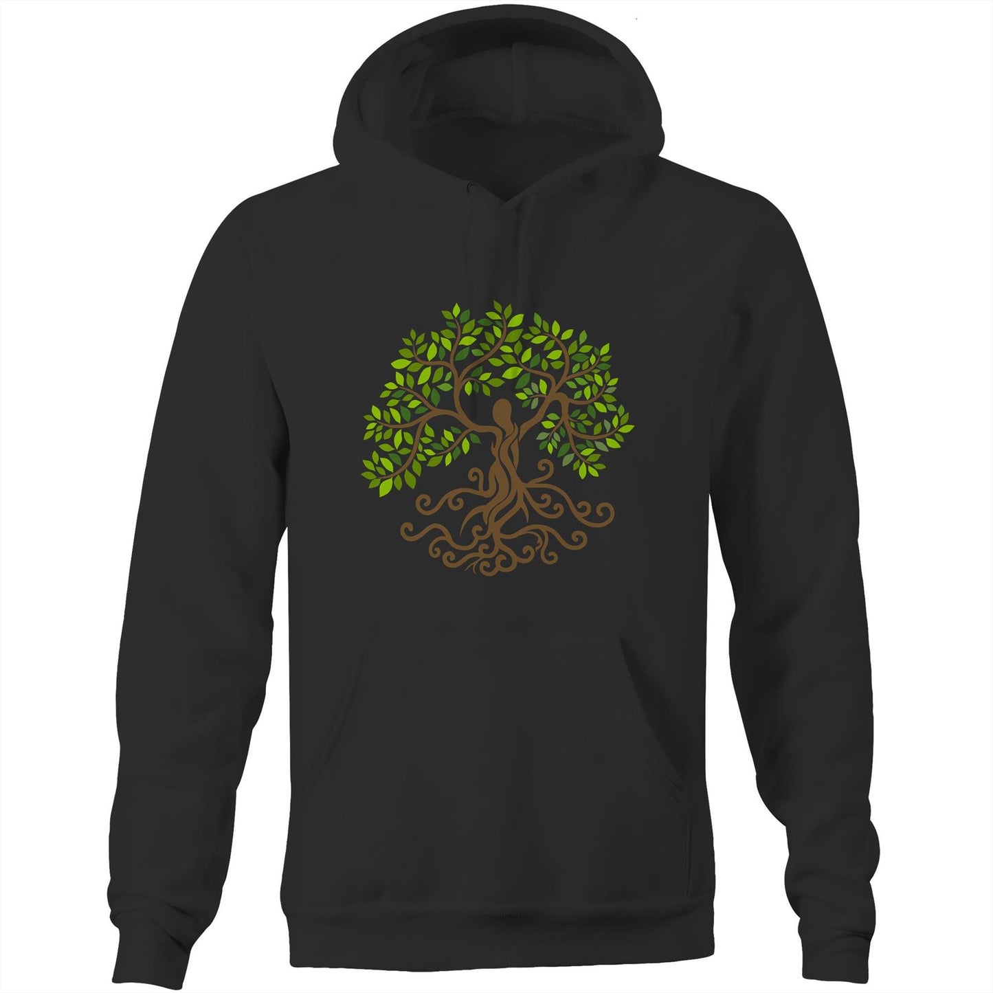 Unisex Earthfolk Hoodie - Earth and Soul - The Crescent Moon