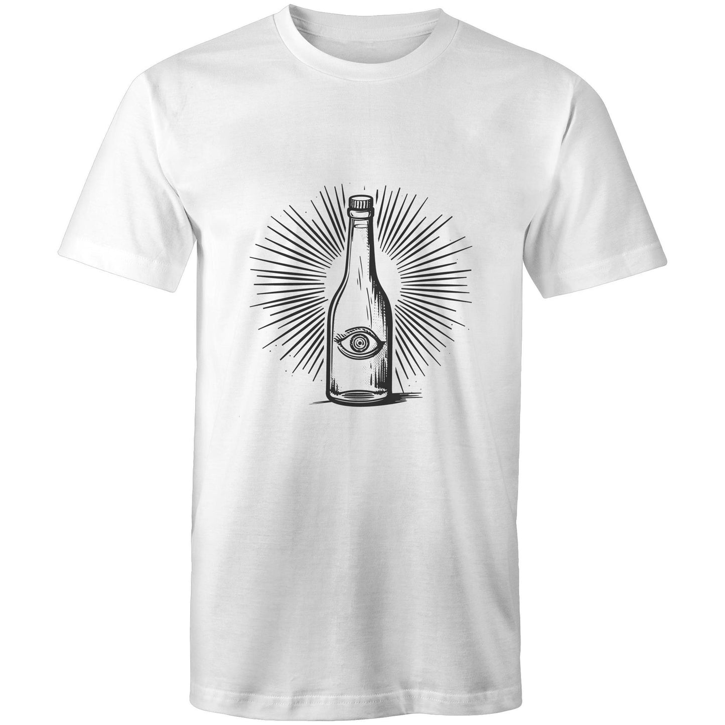 Men's Funny Beer Graphic T-Shirt | I've Seen the Light Beer Print
