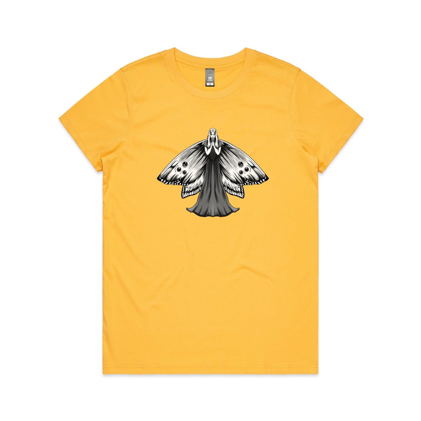 Women's Earthfolk T-Shirt - Moth Goddess