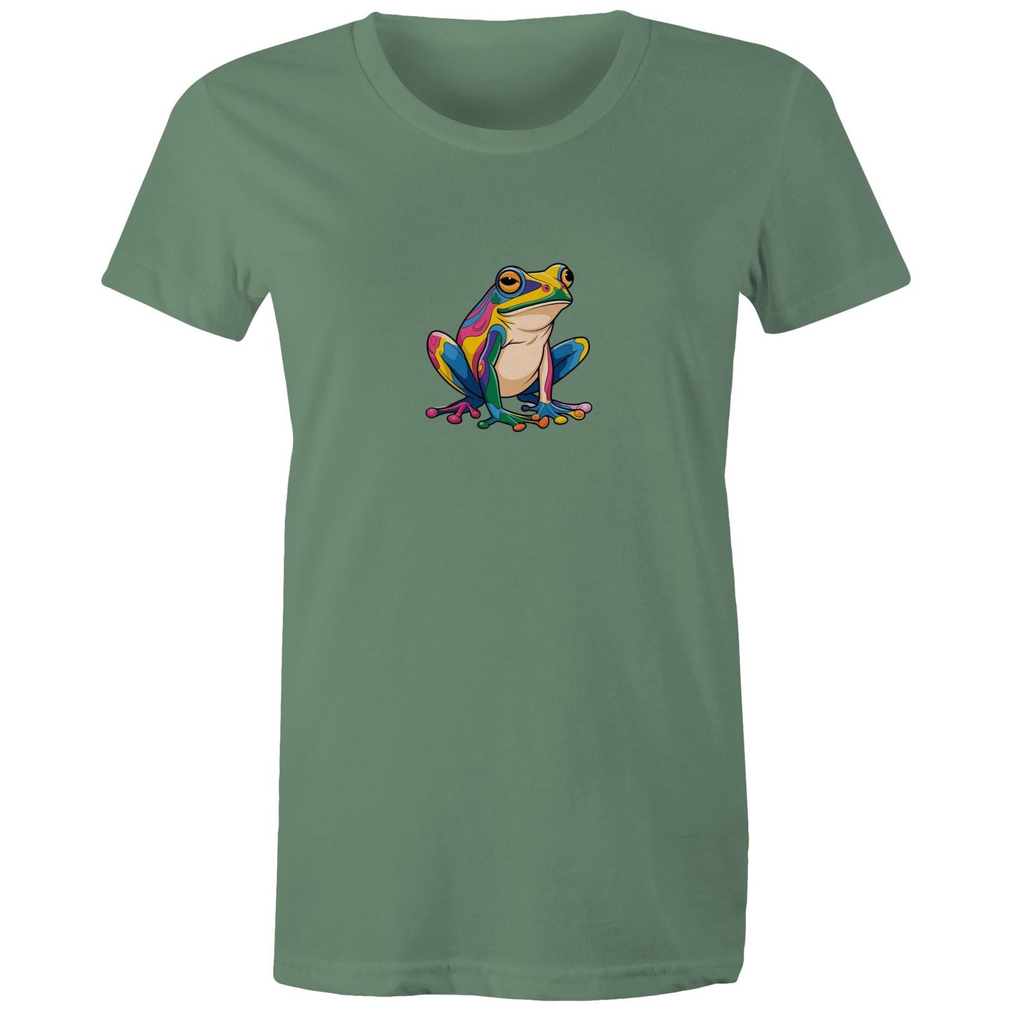Women's Earthfolk T shirt - Peace Frog