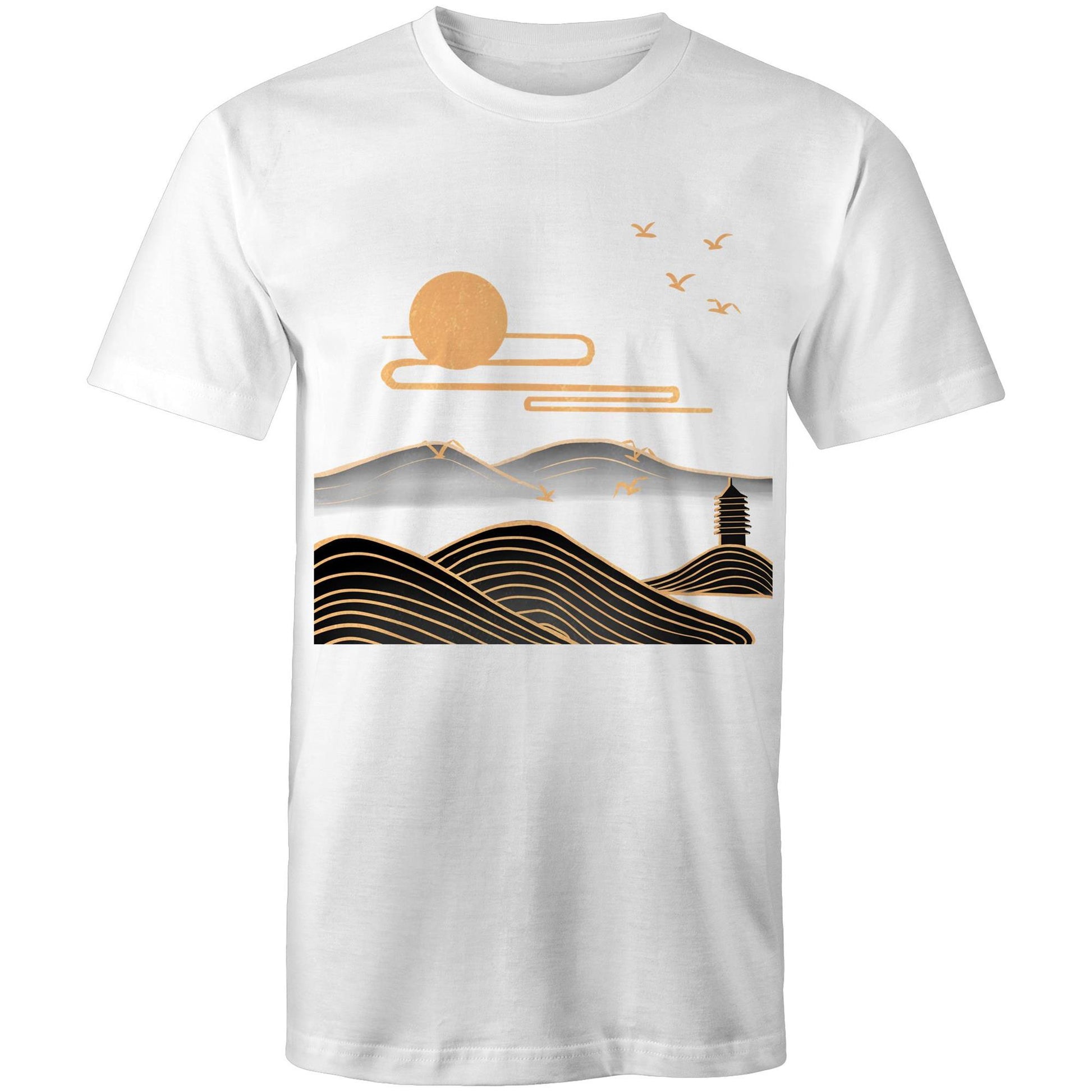 Men's Earthfolk T shirt - Nature's Rise