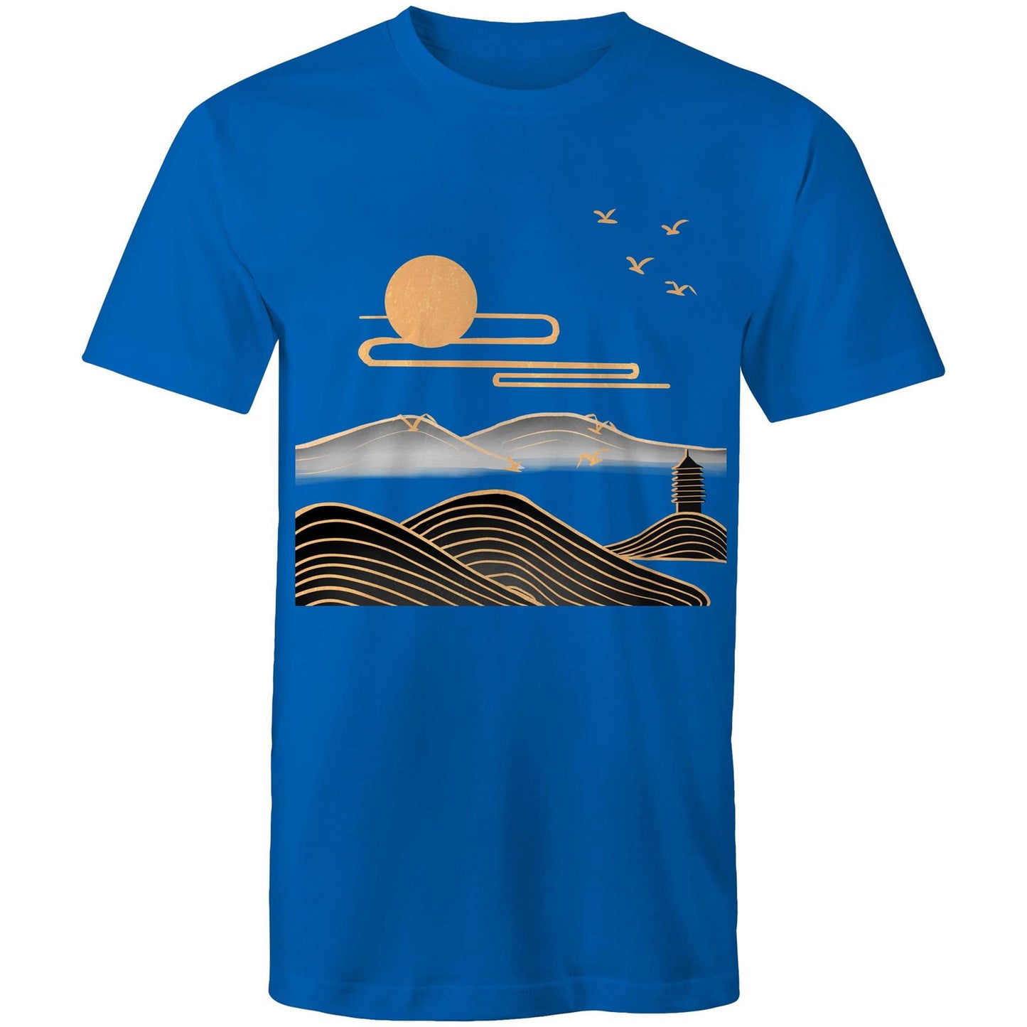 Men's Earthfolk T shirt - Nature's Rise
