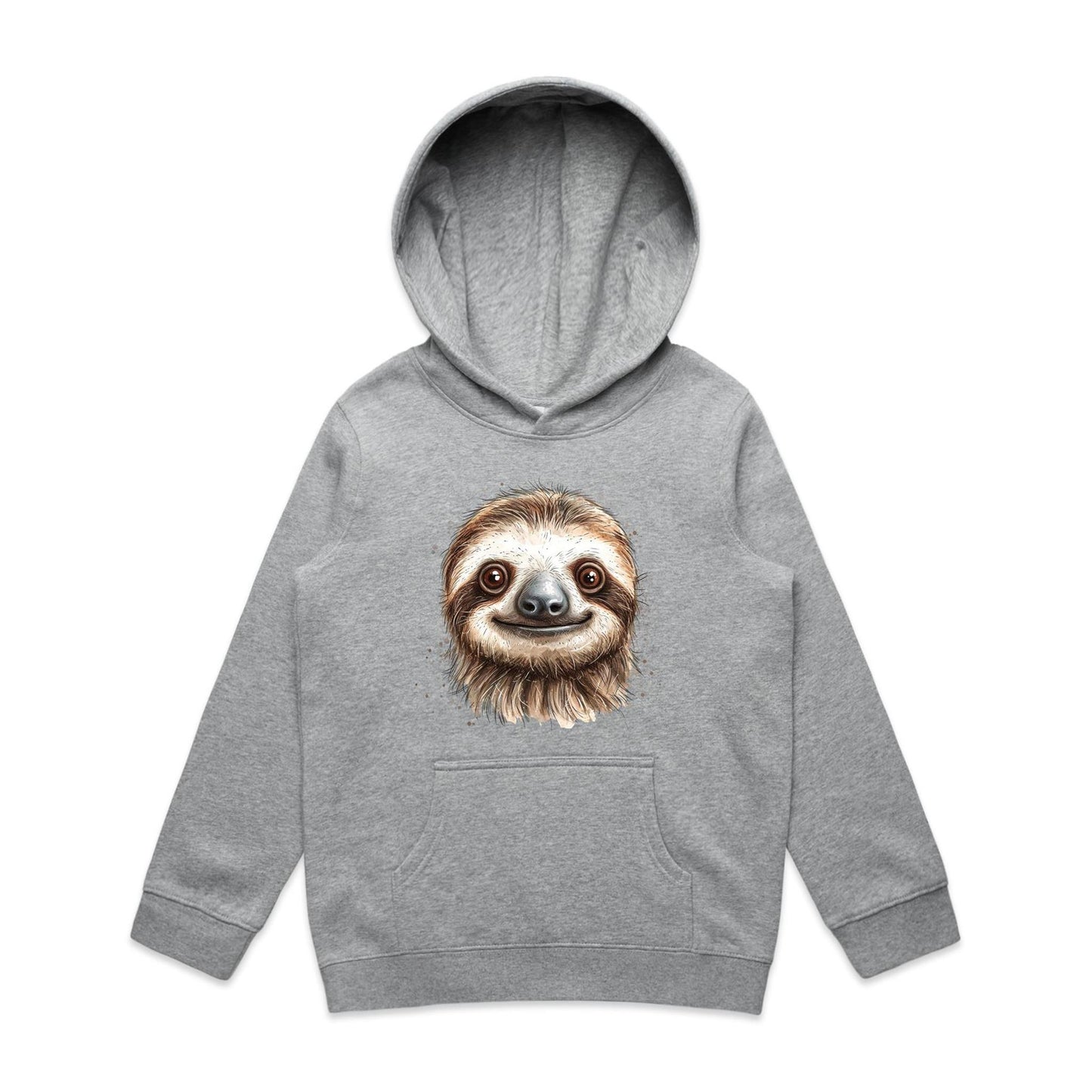 Kids Earthfolk Hoodie - Sloth - The Crescent Moon