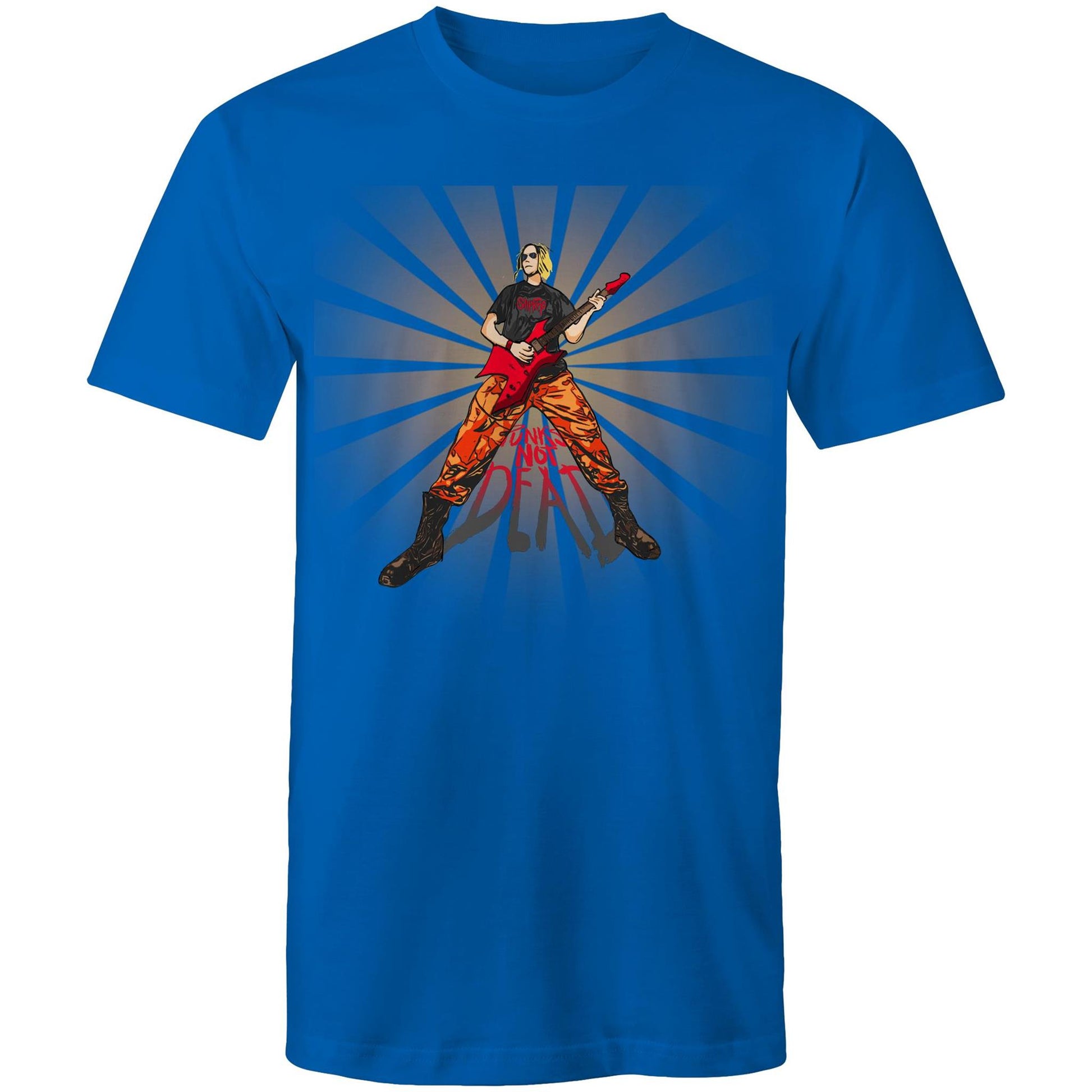 Men's Punk Rock T-Shirt | Guitar Graphic Tee