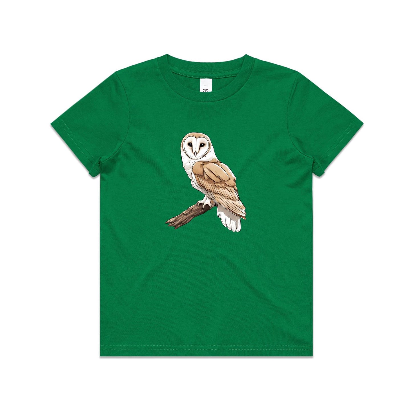 Kid's Earthfolk T-shirt - Barn Owl