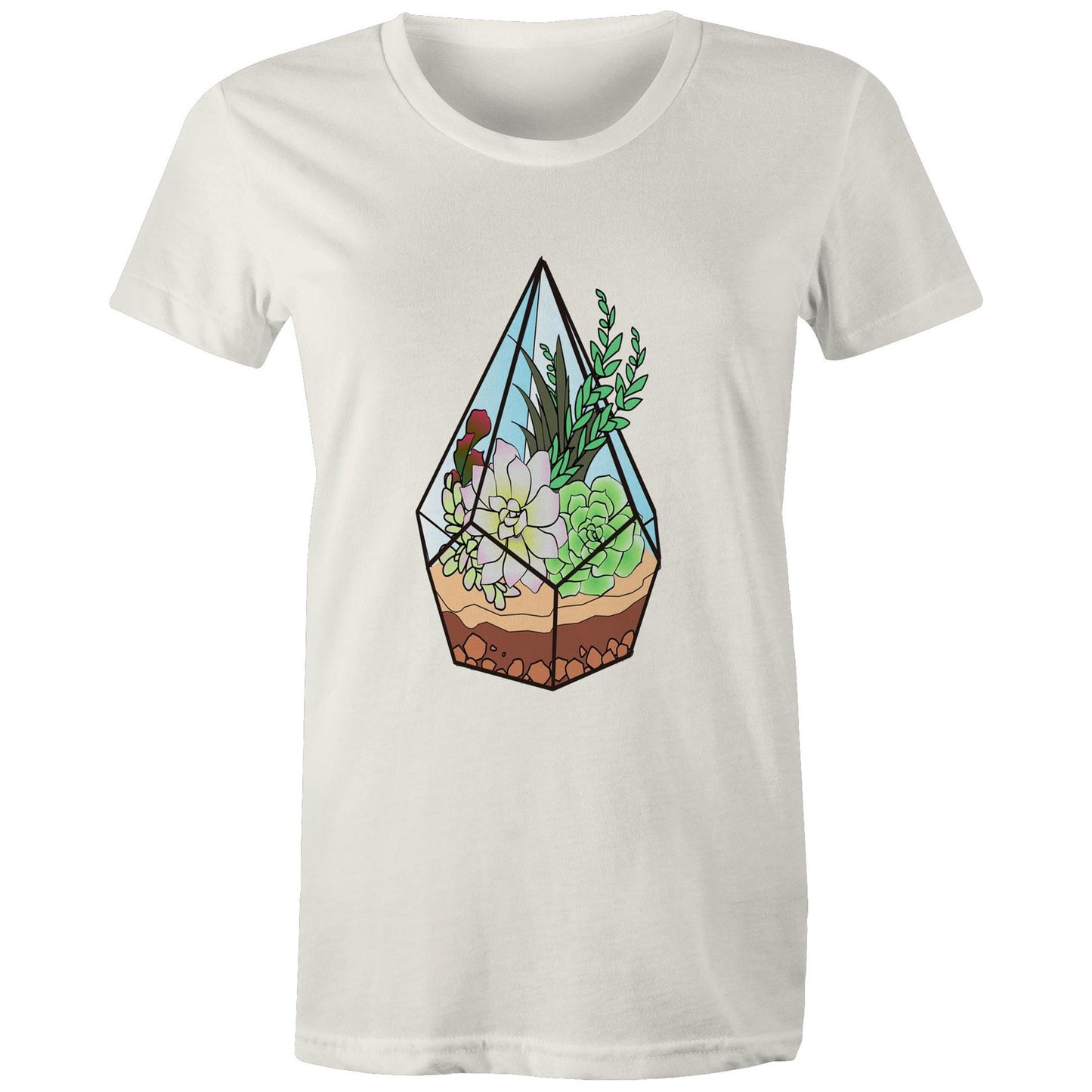 Women's Earthfolk Printed T shirt - Terrarium