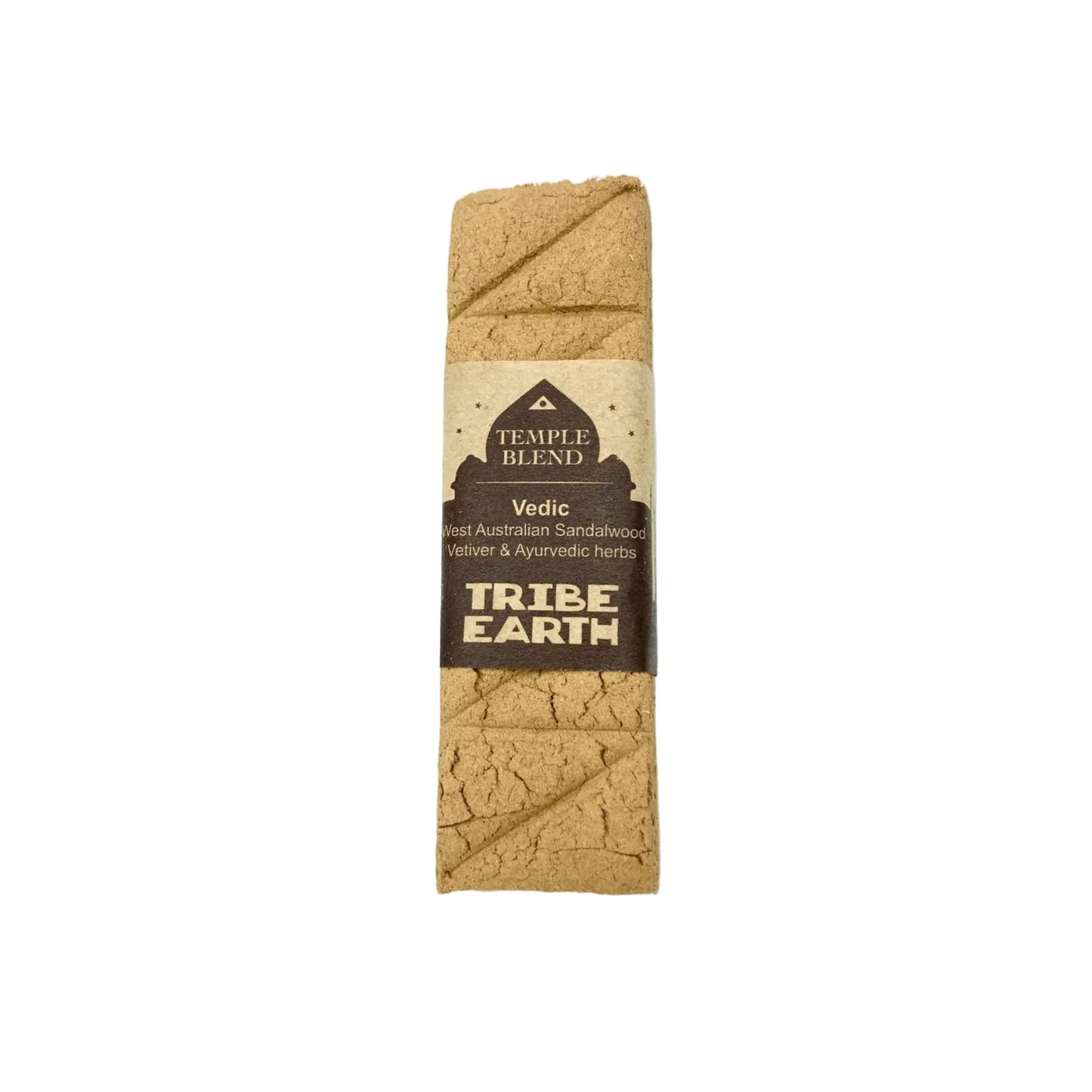 Sandalwood & Vetiver Incense (Vedic Temple Blend) - Tribe Earth