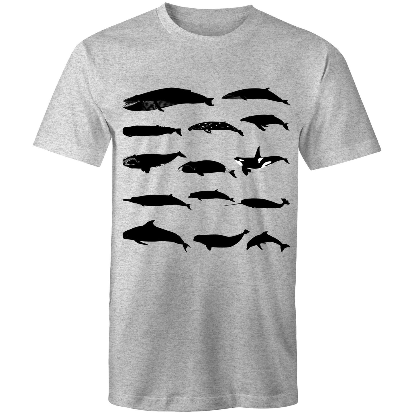 Men's Earthfolk Tshirt - Whale Silhouette