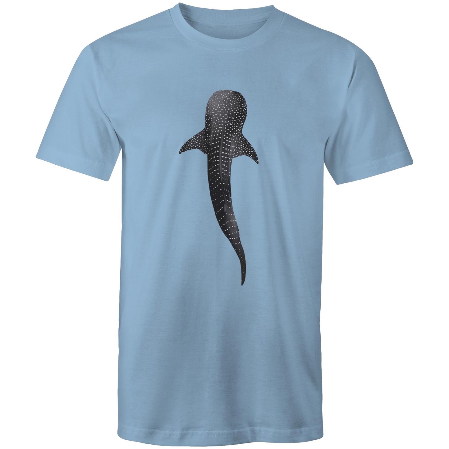 Earthfolk Printed T shirt - Mens Reaxed Fit - Whale Shark - The Crescent Moon