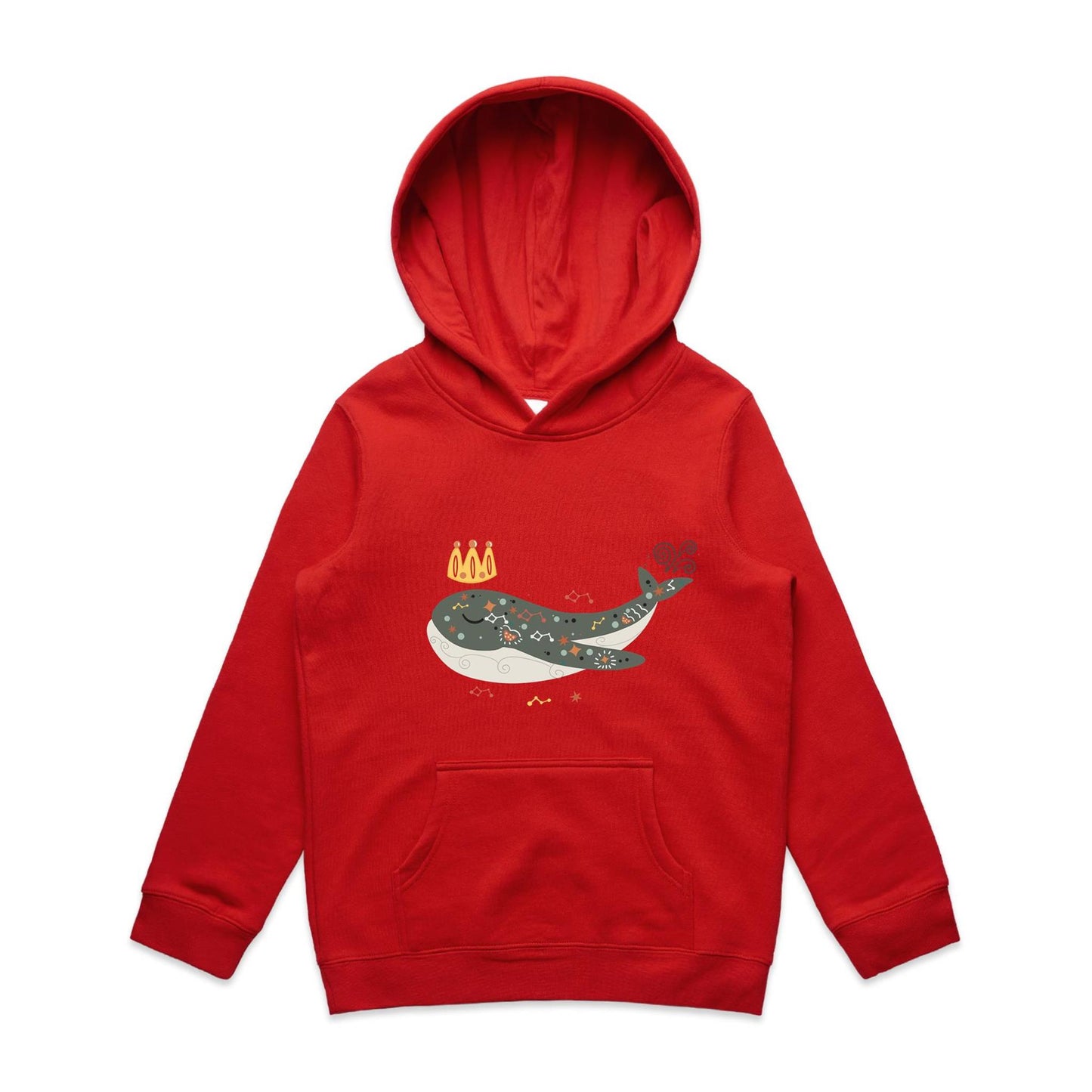 Kid's Earthfolk Hoodie - Cosmic Dream Whale