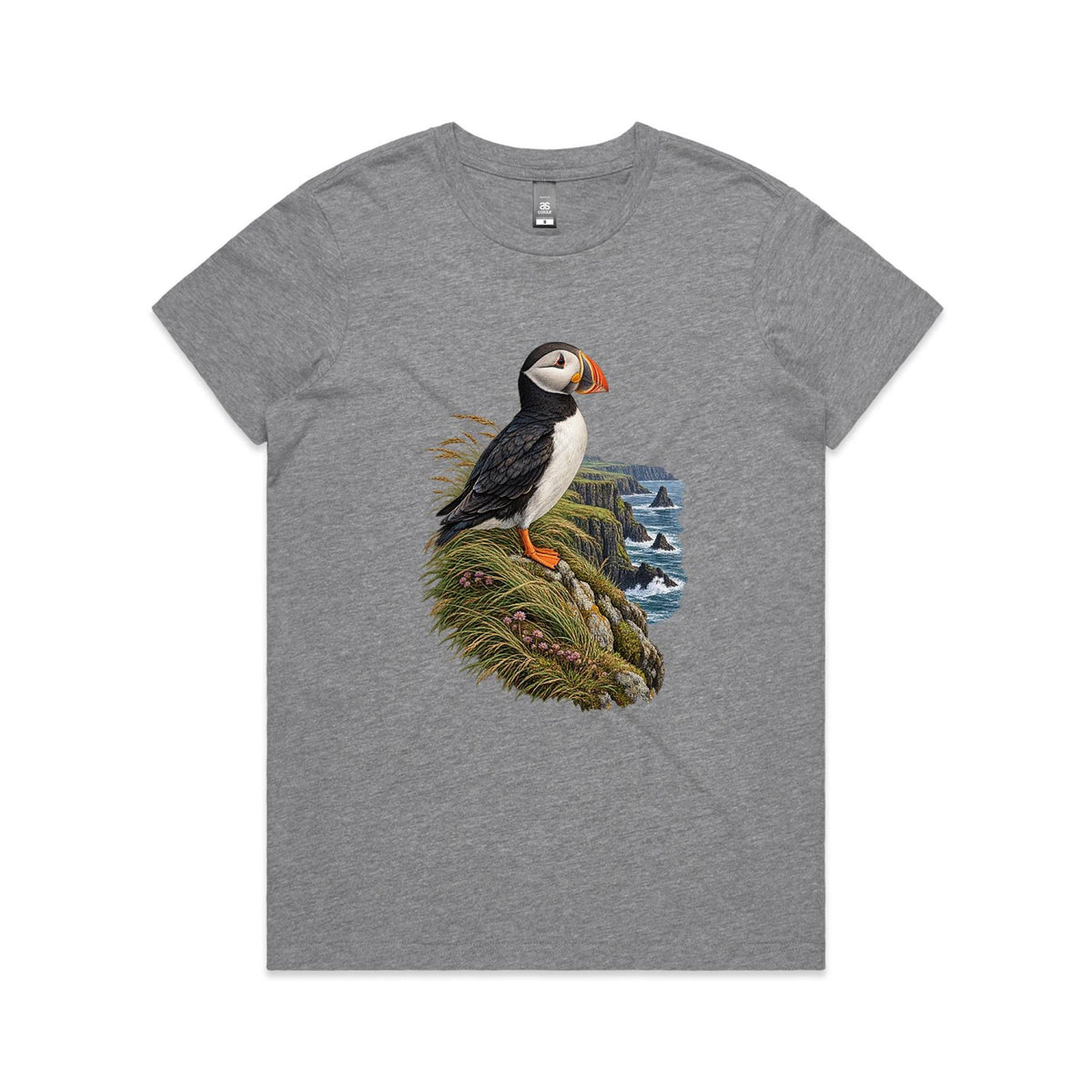 Women's Puffin Coastal Graphic T-shirt | Earthfolk
