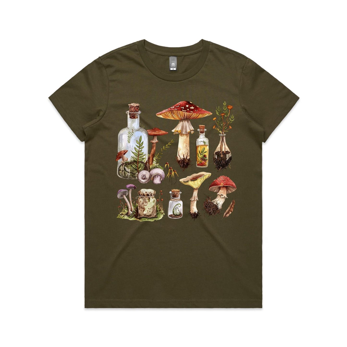 Women's Earthfolk T-shirt - Mushroom Potions