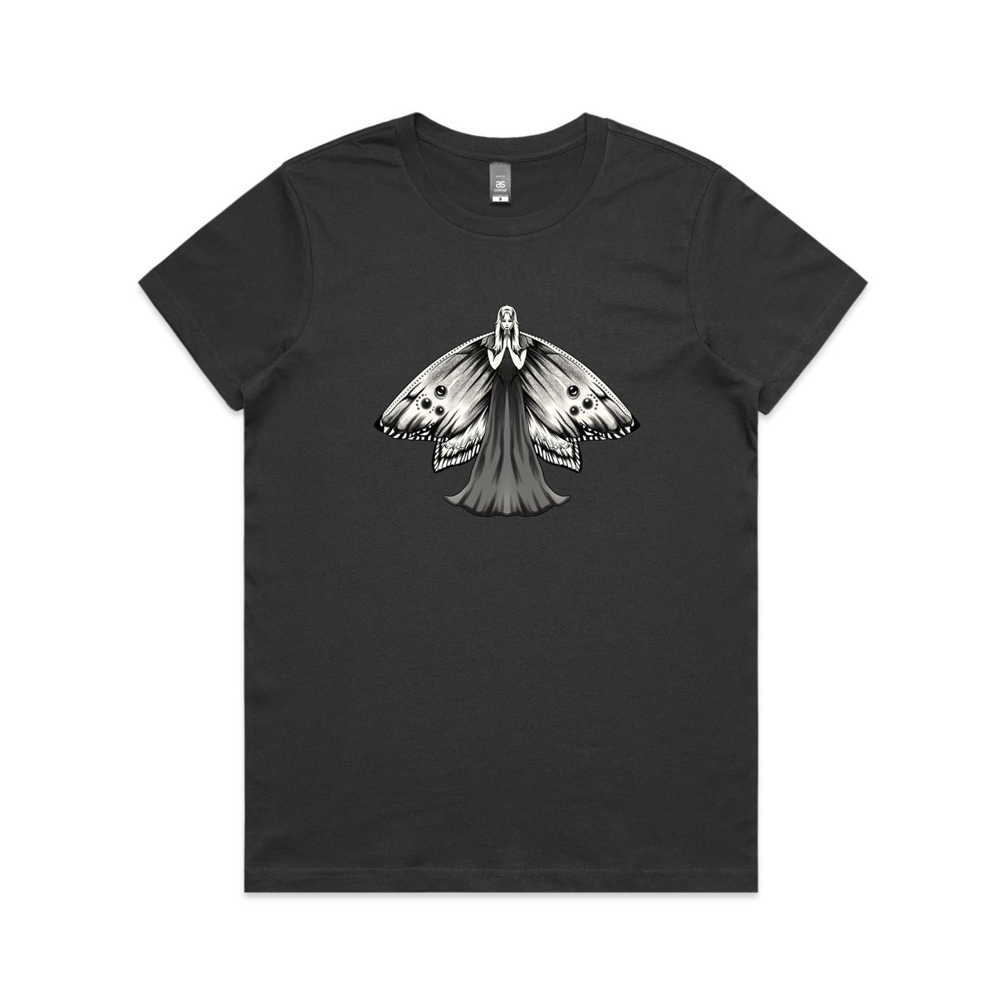 Women's Earthfolk T-Shirt - Moth Goddess