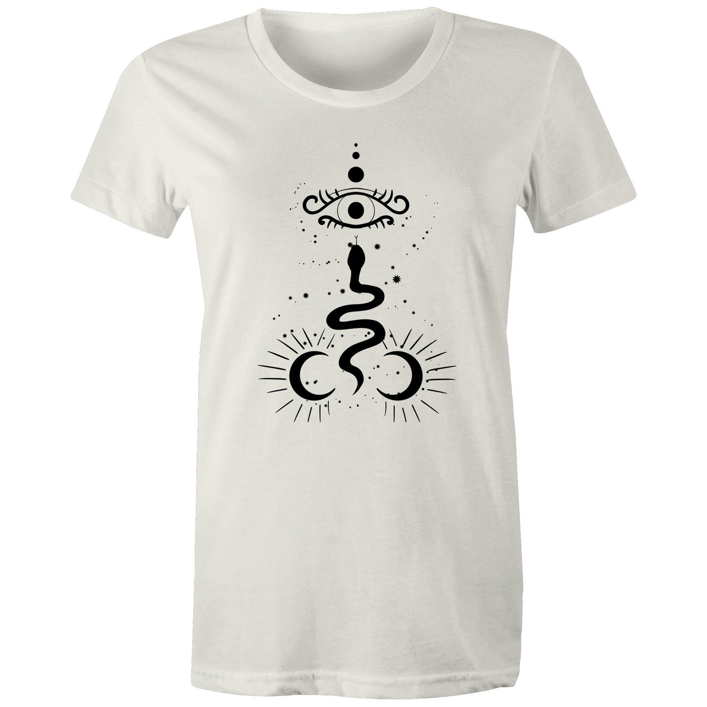 Women's Earthfolk T shirt - Mystery Serpent