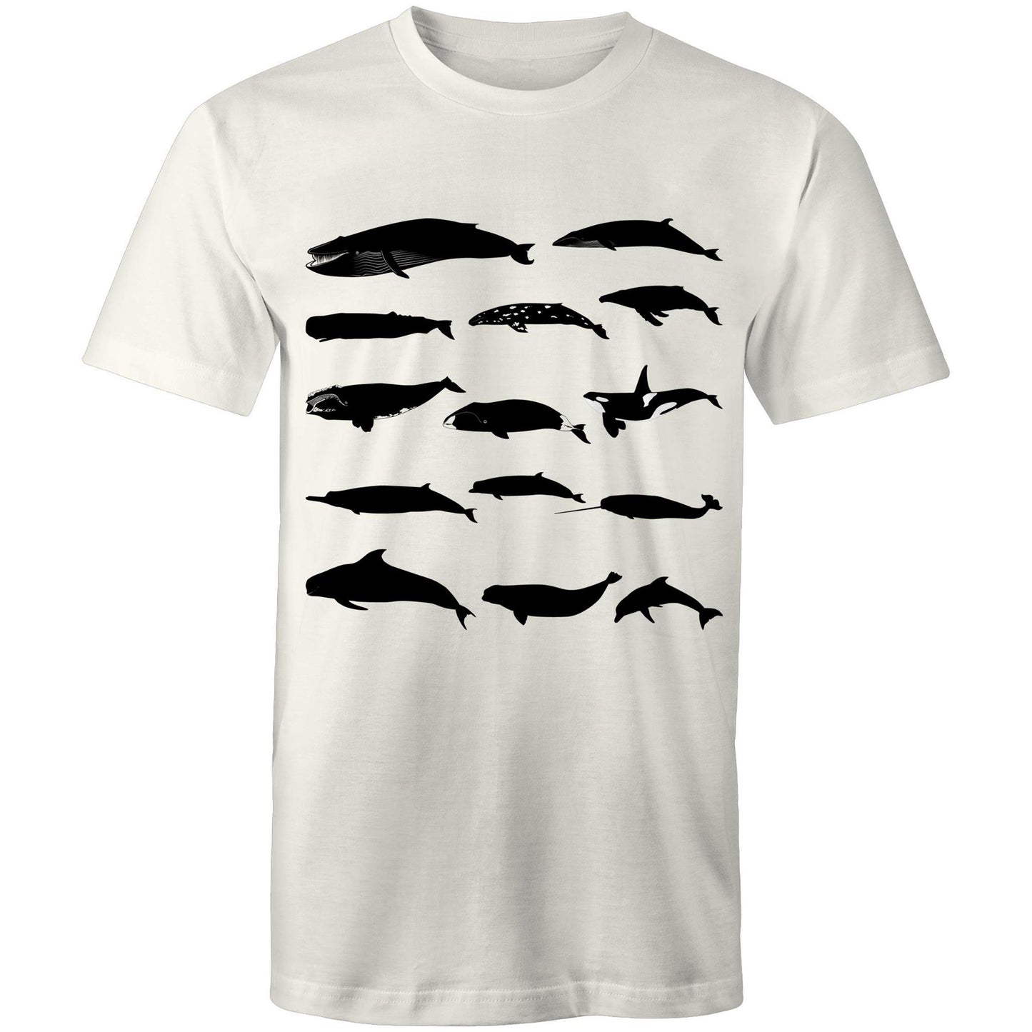 Men's Earthfolk Tshirt - Whale Silhouette