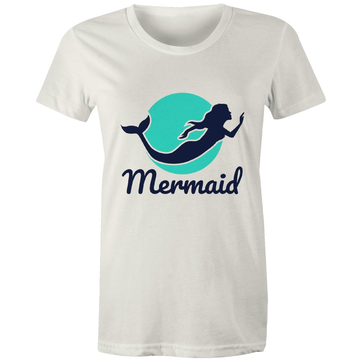 Women's Earthfolk Printed T shirt - Mermaid