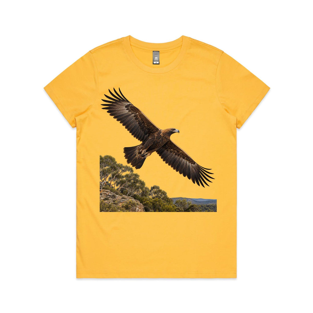 Women's Wedge Tail Eagle Graphic Printed T-shirt