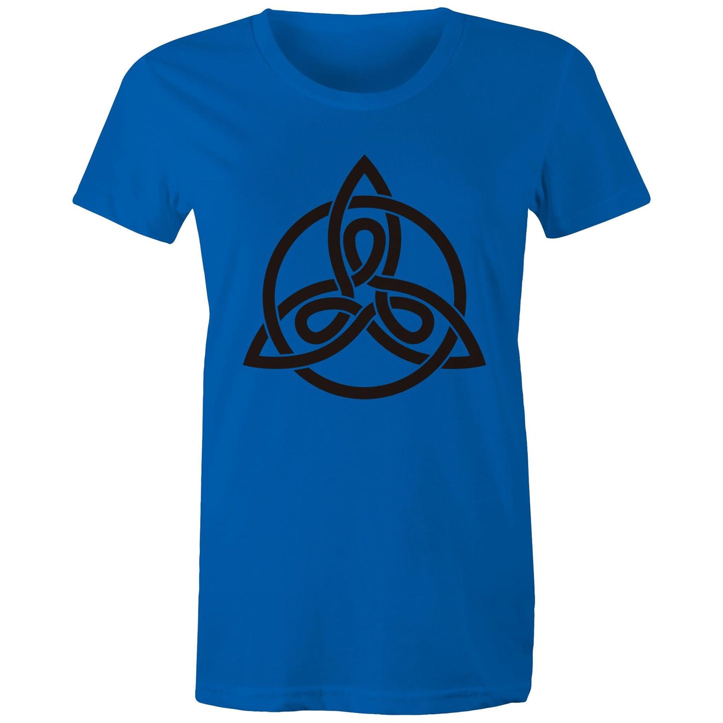 Women's Earthfolk T shirt - Celtic Knot - The Crescent Moon