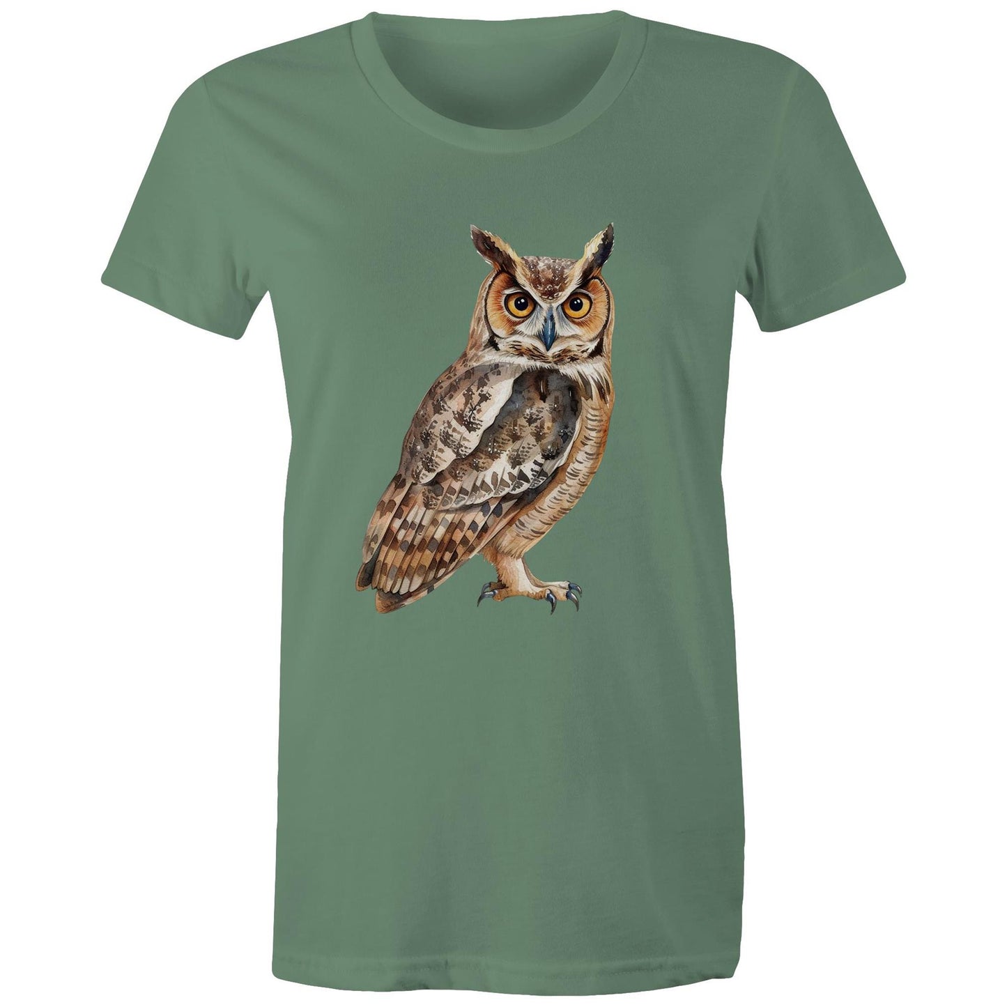 Women's Earthfolk T shirt - Owl