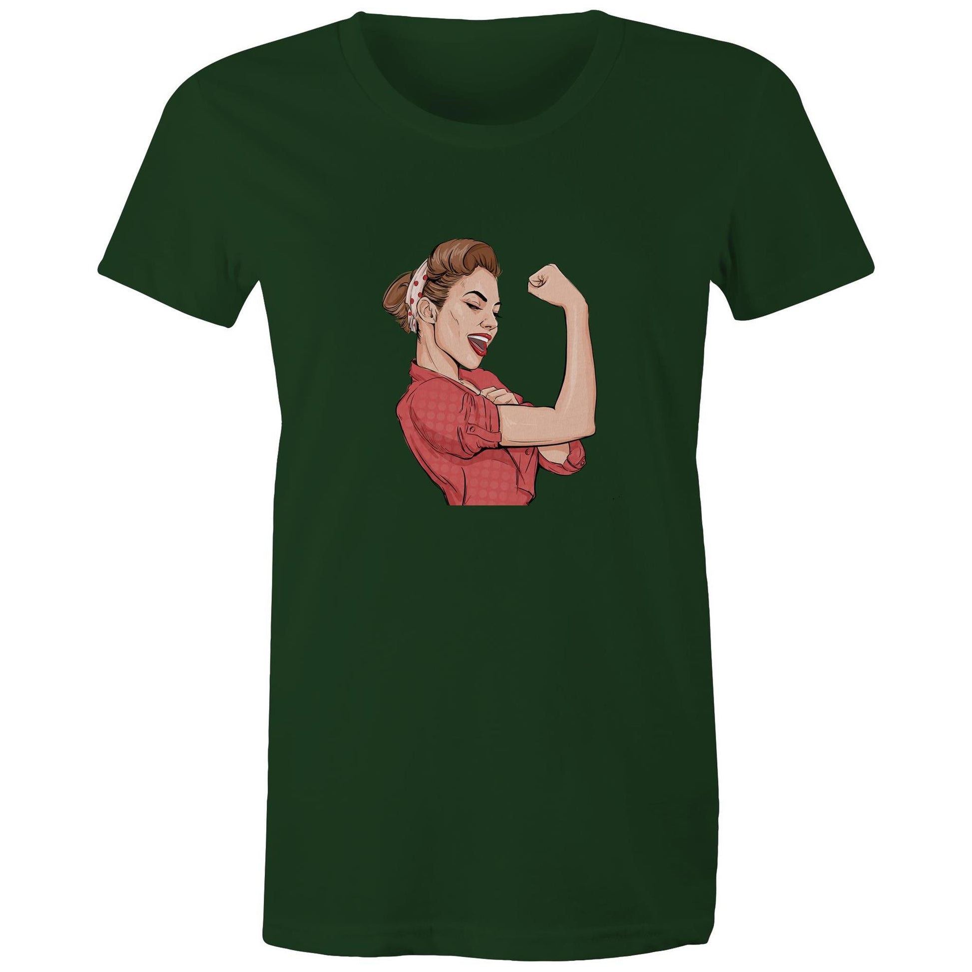 Women's Earthfolk T shirt - I am Woman - The Crescent Moon
