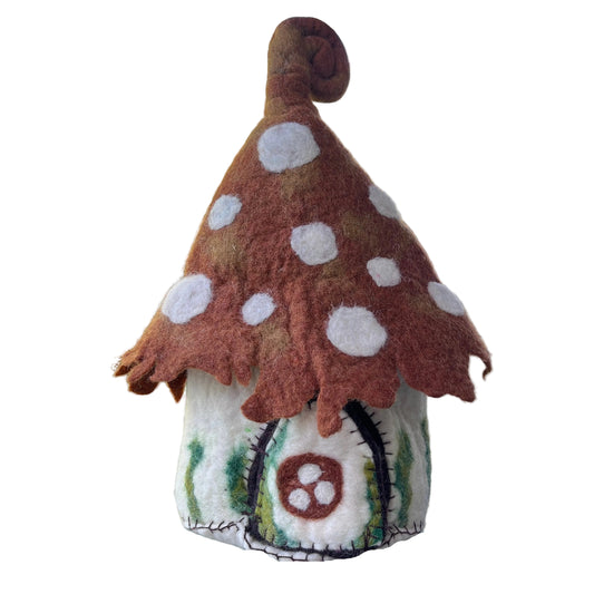 Felt Fairy Houses Australia - Magick Shroom House