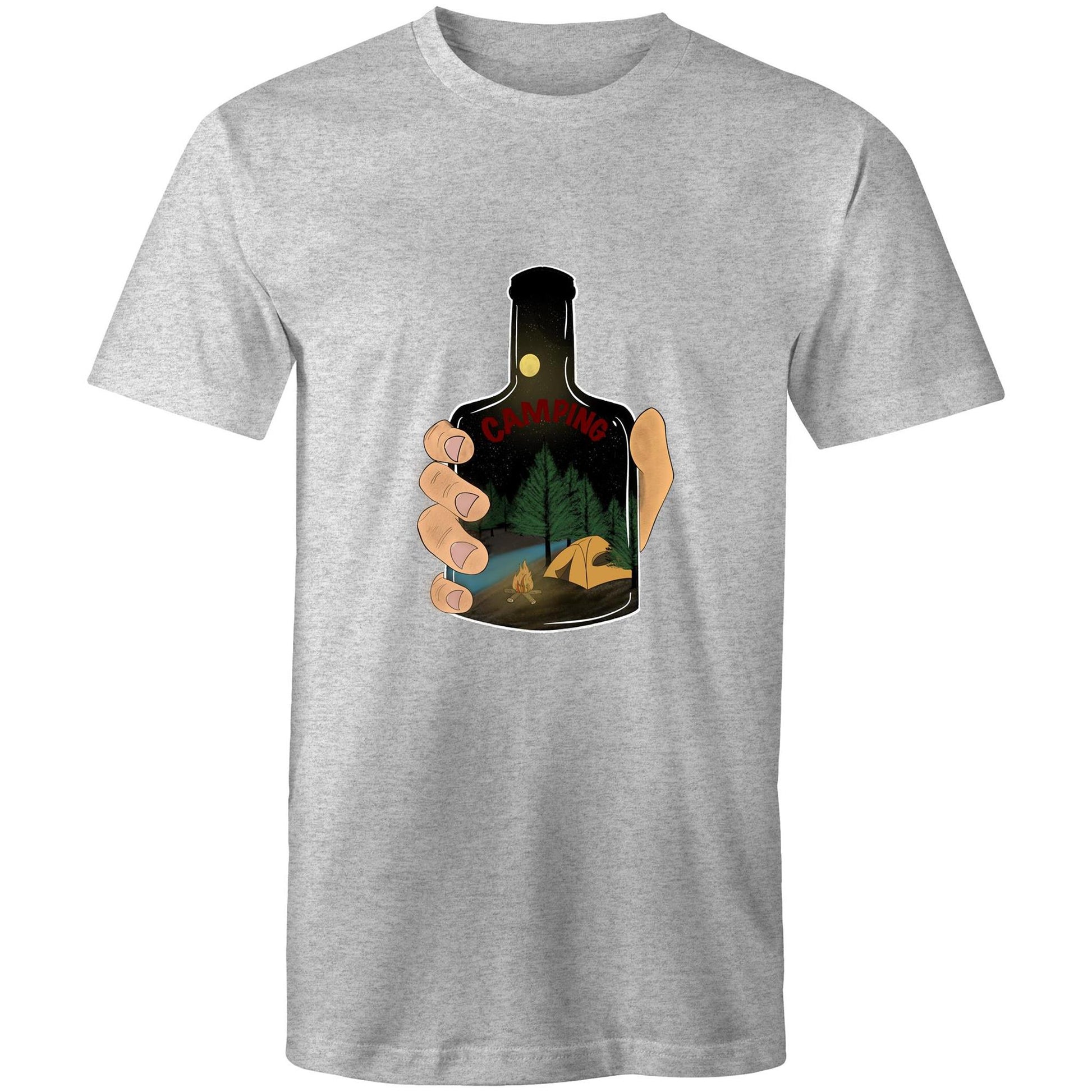 Men's Camping Graphic T-Shirt | Camping Essence Print Tee