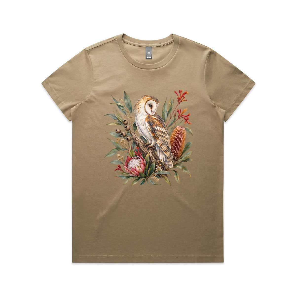 Women's Owl Botanical T-shirt