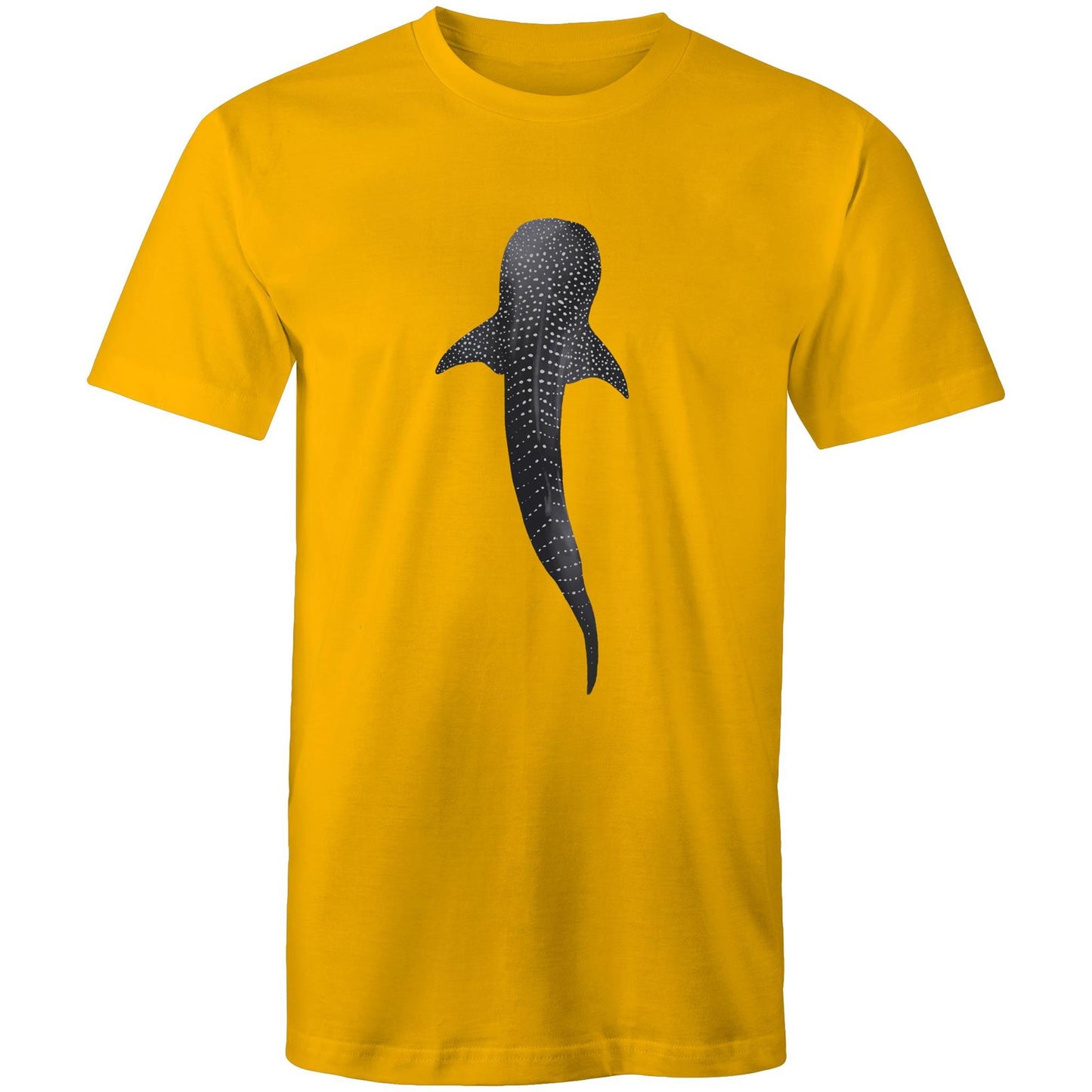 Earthfolk Printed T shirt - Mens Reaxed Fit - Whale Shark - The Crescent Moon