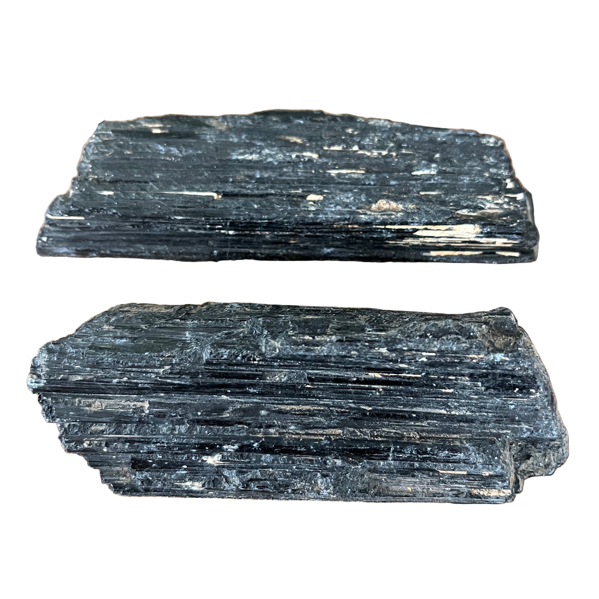 Black tourmaline rough