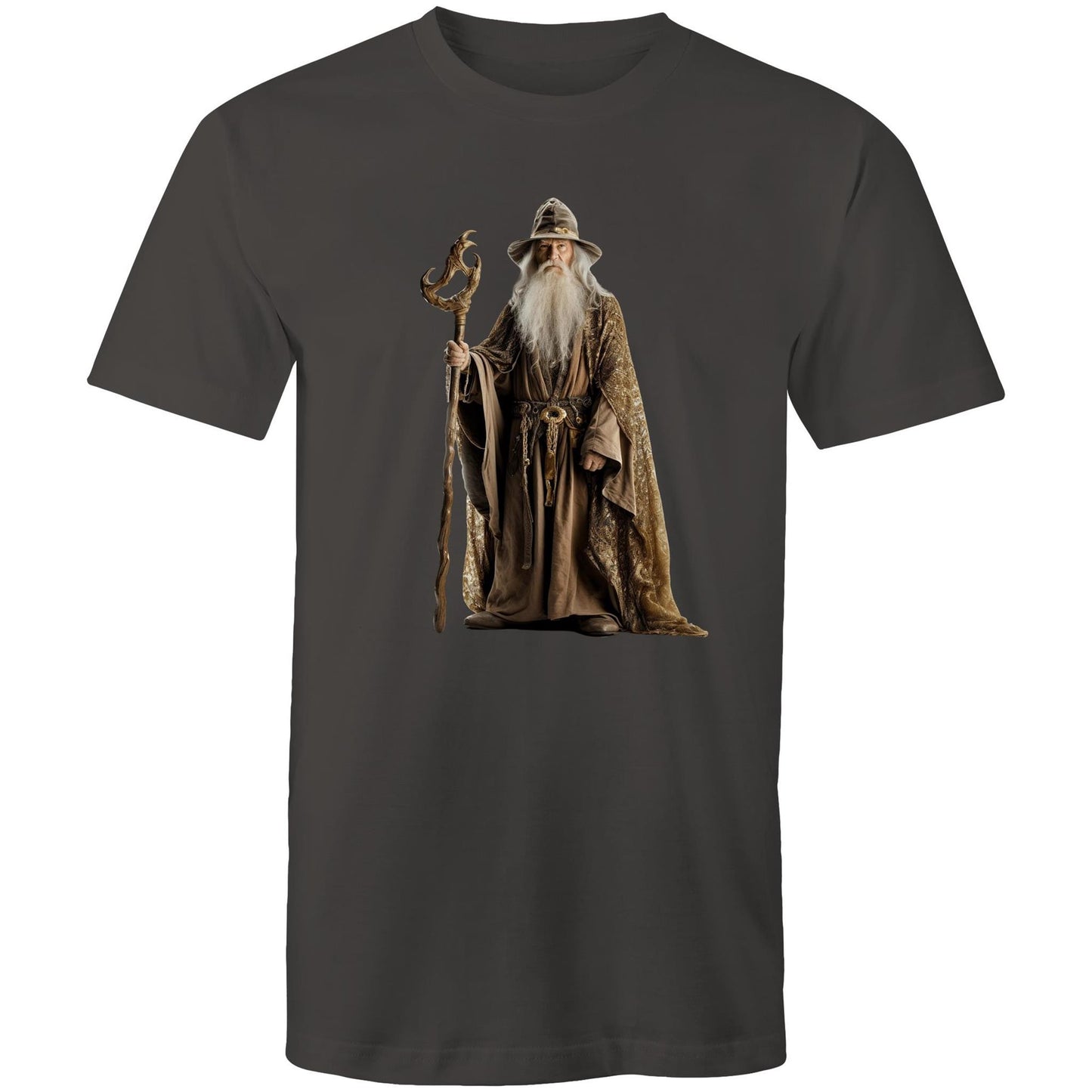 Men's Earthfolk Printed T shirt - Wise Wizard