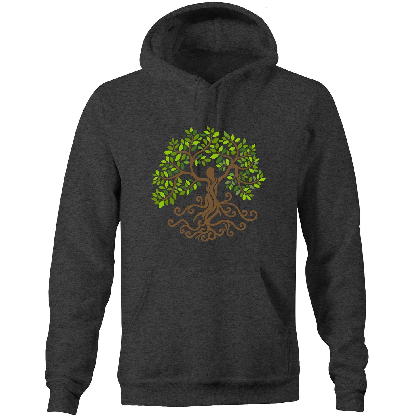 Unisex Earthfolk Hoodie - Earth and Soul - The Crescent Moon